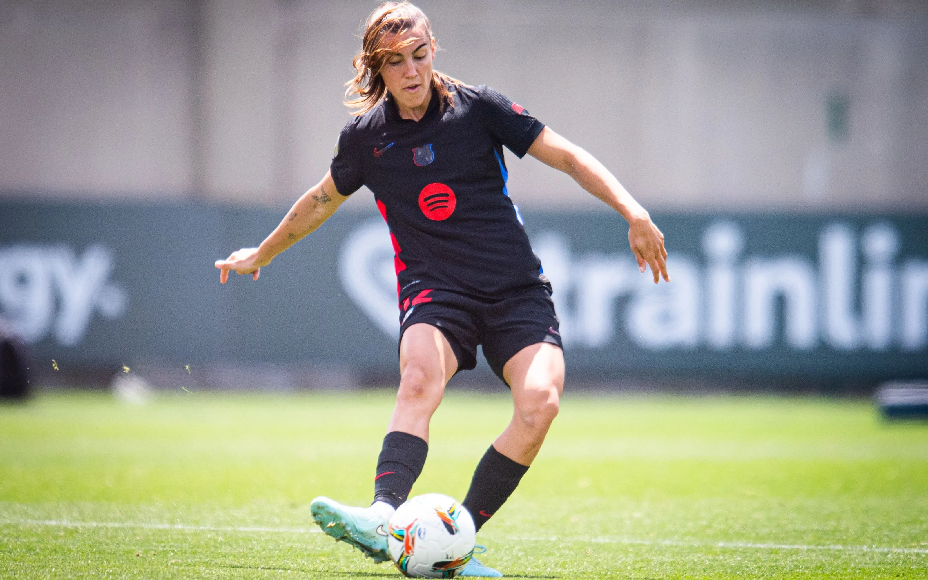 Barça Femení's Patri Guijarro in action during a Liga F match