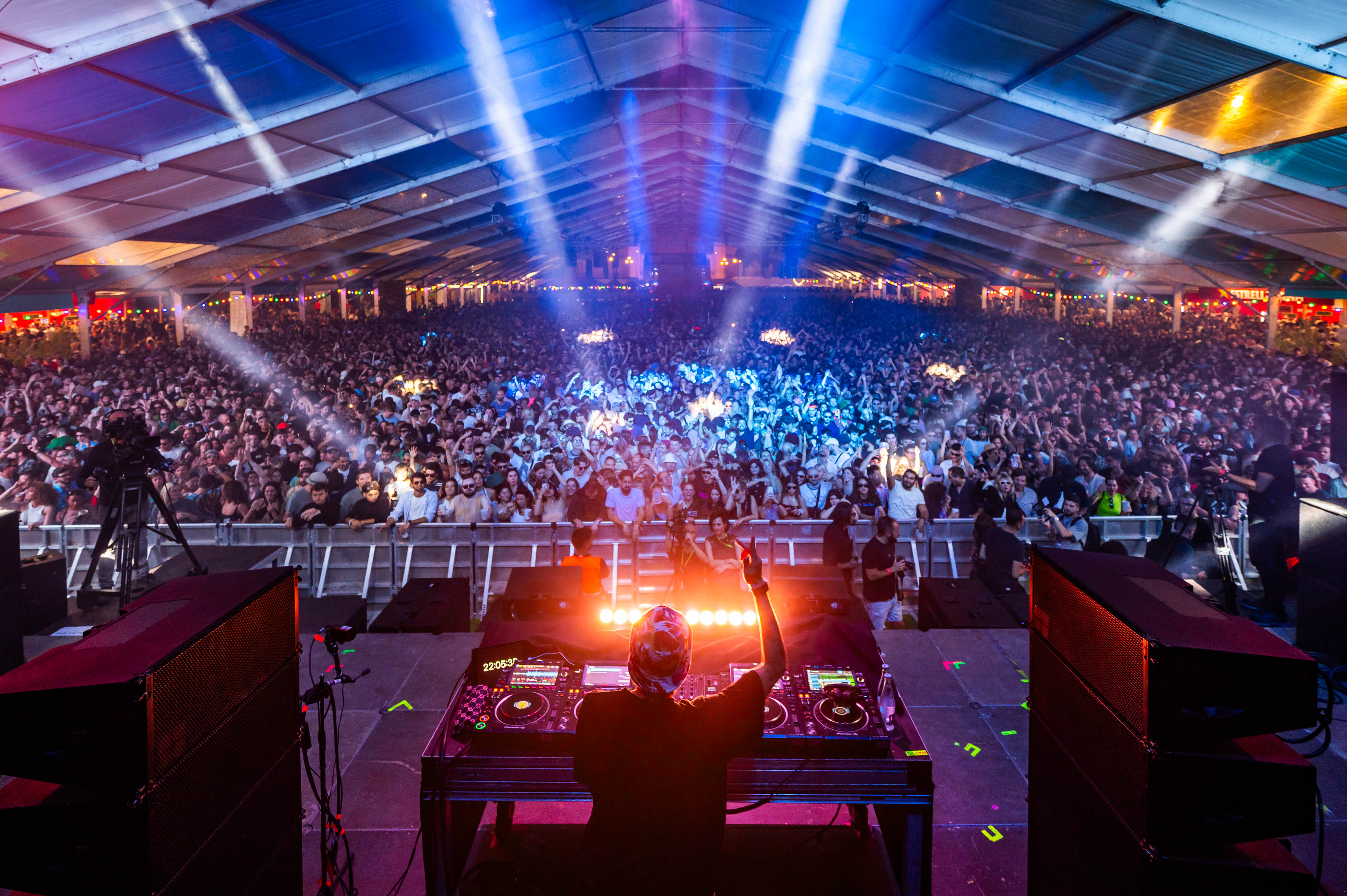 SonarVillage stage at the 2024 Sónar by Day edition on June 13, 2024