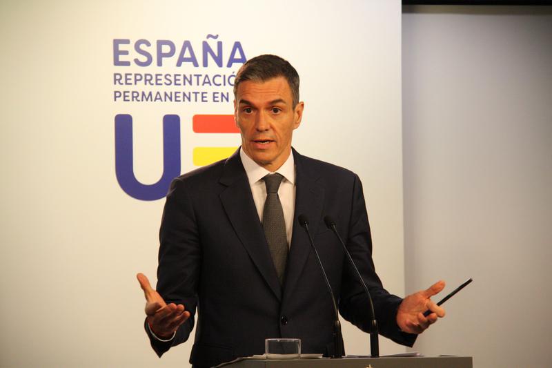 Spanish Prime Minister Pedro Sánchez