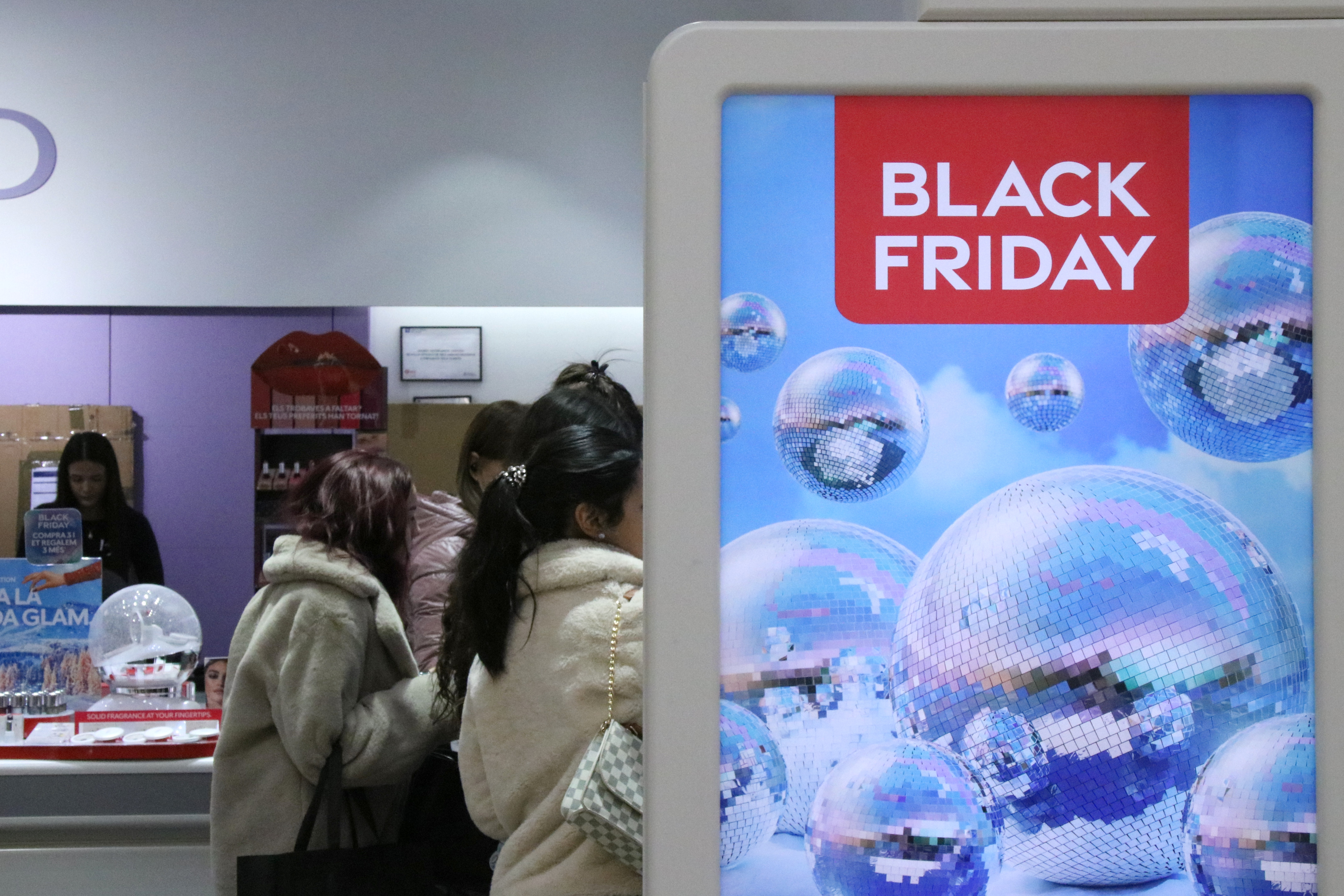 Shoppers on Black Friday