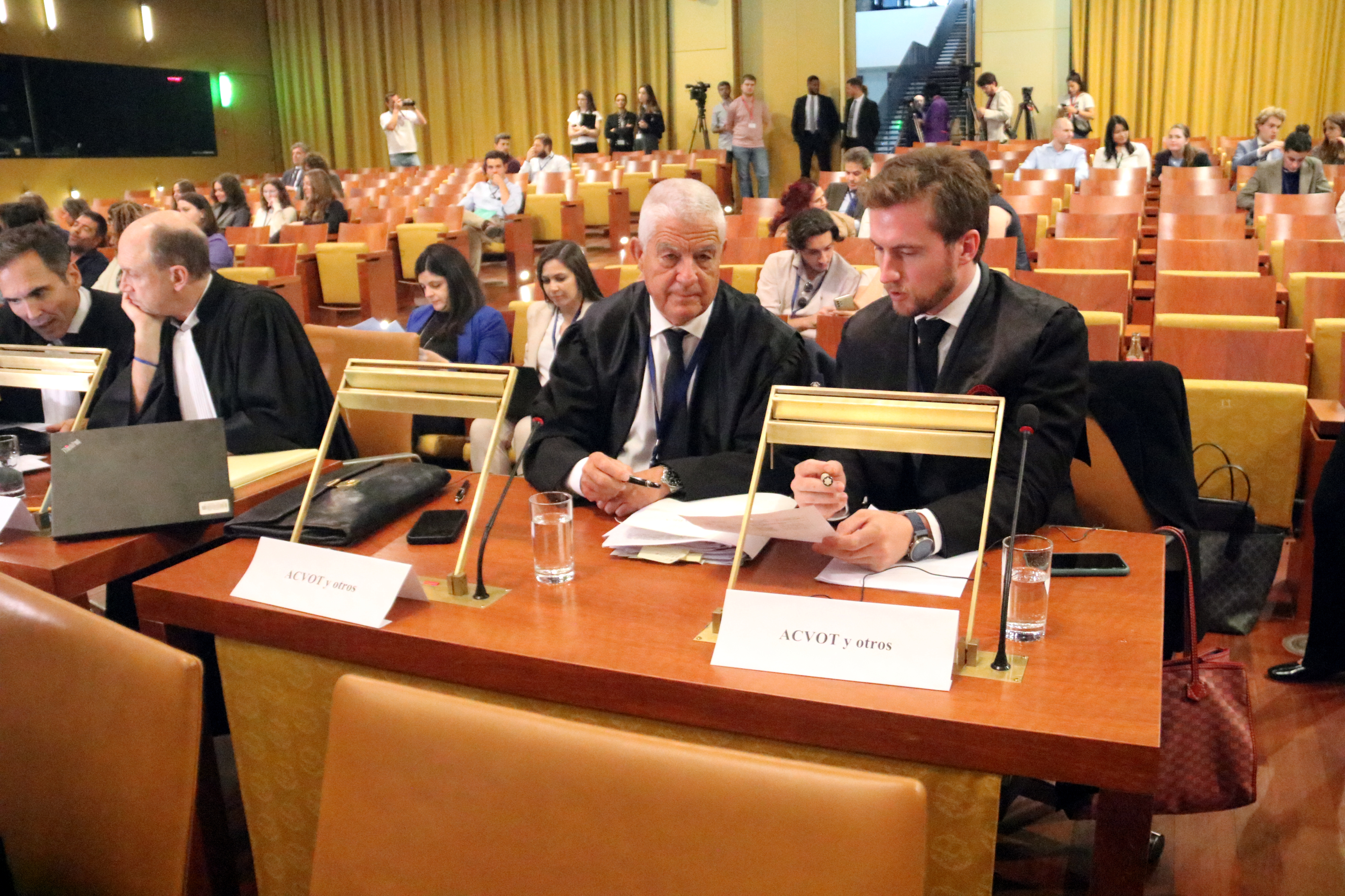 Lawyer José María Fuster-Fabra (representing terrorism victims and police) during the CJEU hearing on Spain's National Court's preliminary questions regarding the CDR terrorism case