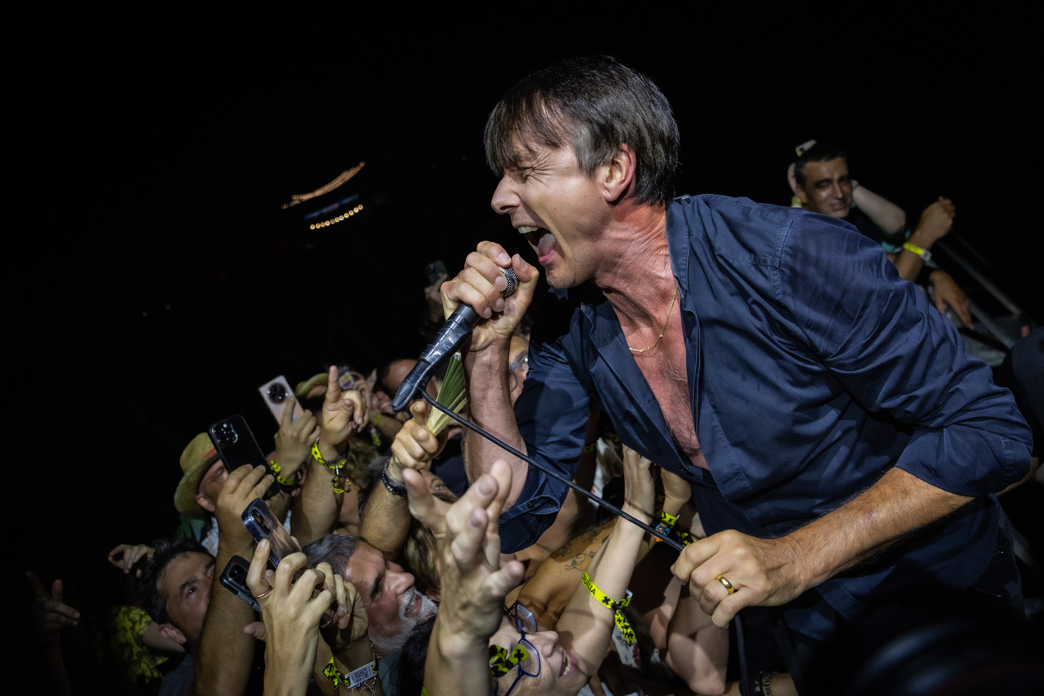A moment from the Suede concert at Cruïlla 2026