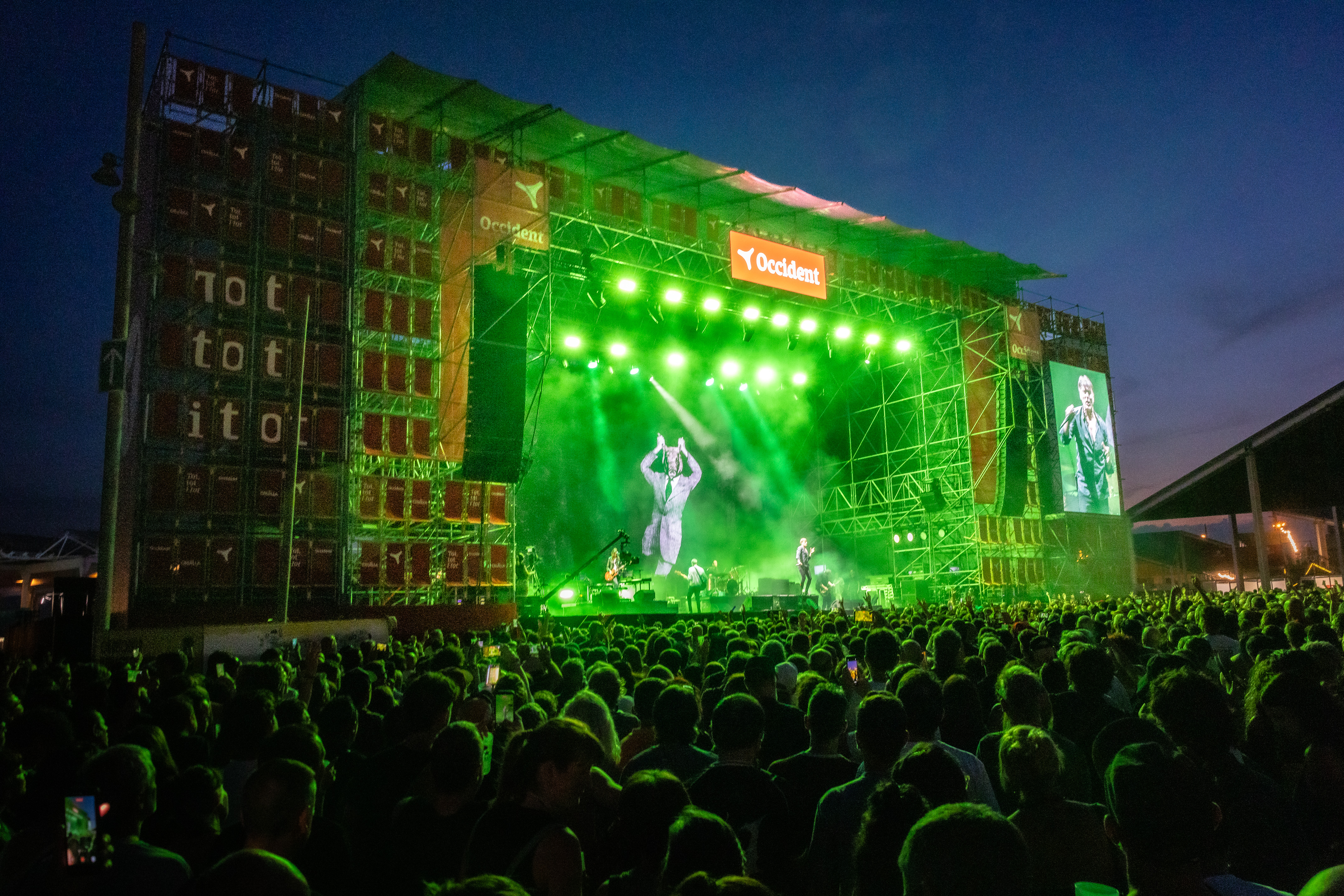 A moment from the Suede concert at Cruïlla 2026