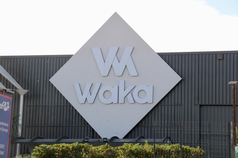 The façade of Waka's nightclub