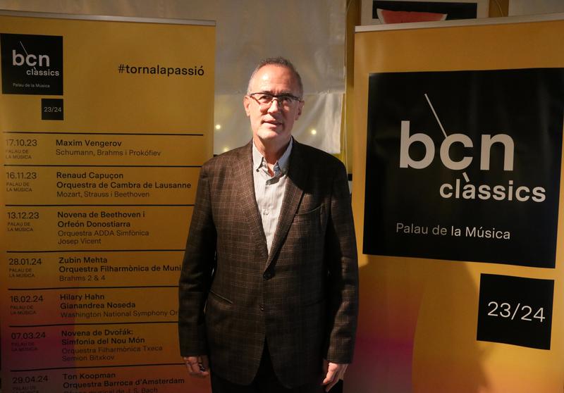 Llorenç Caballero, the head of the Bcn Clàssics festival