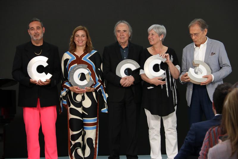 Catalonia's National Cultural Award 2023 awarded artists Joan Manuel Serrat, Joan-Pere Viladecans, Dolors Udina, Alba Sarraute and Eufònic Festival