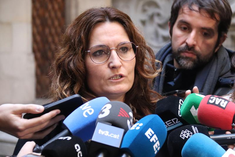 Catalan presidency minister, Laura Vilagrà