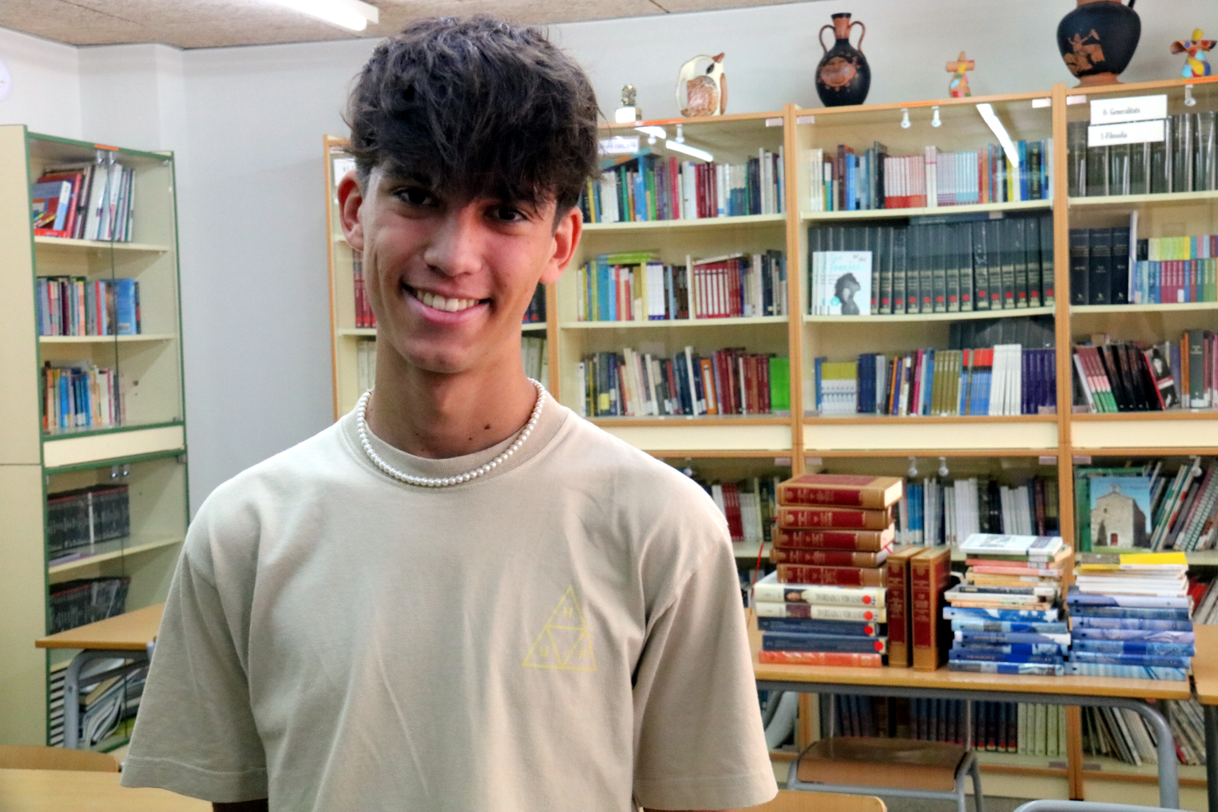 Pau Palomar Oliver, top student in the 2024 university entrance exams in Catalonia