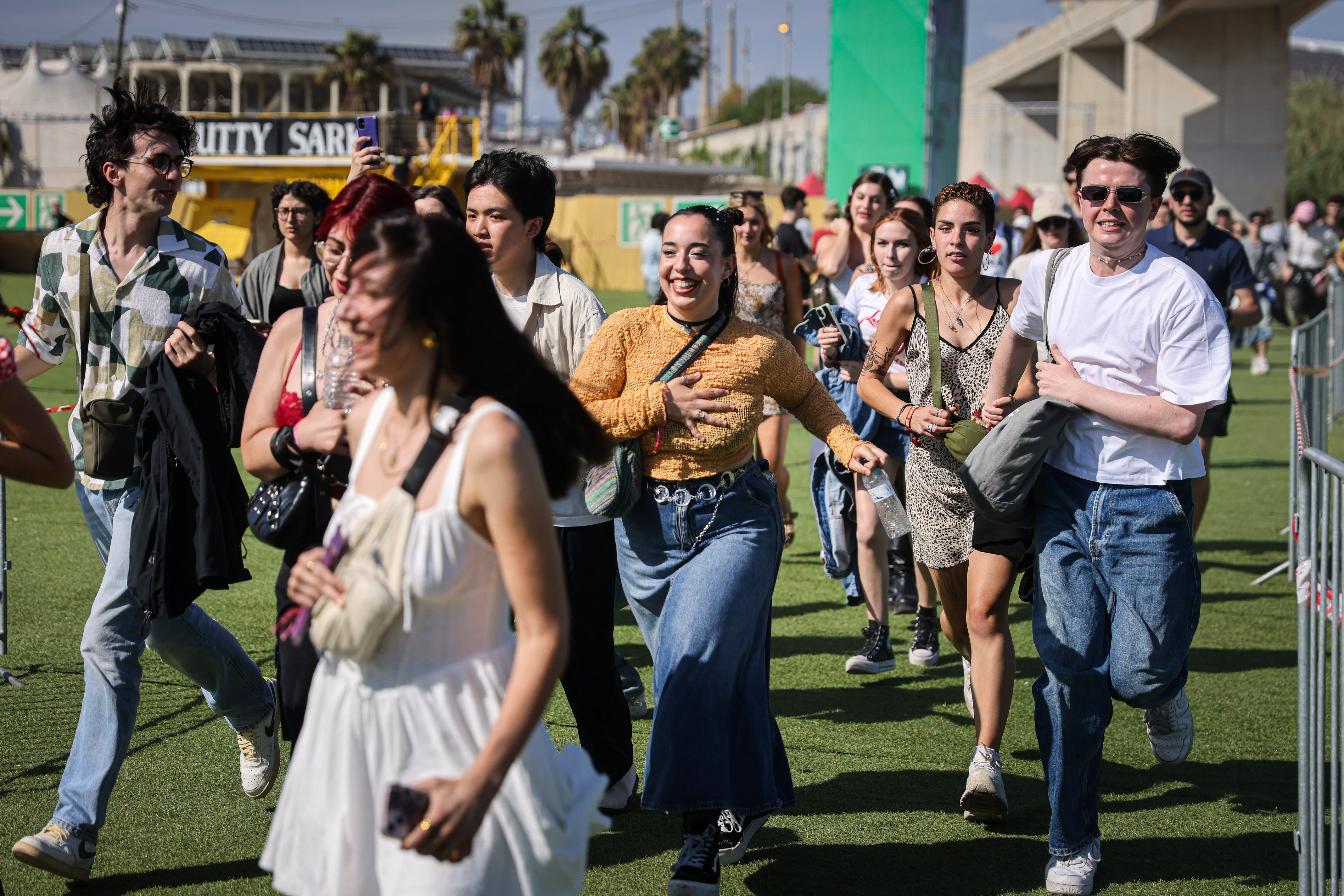 Music fans at Primavera Sound 2024