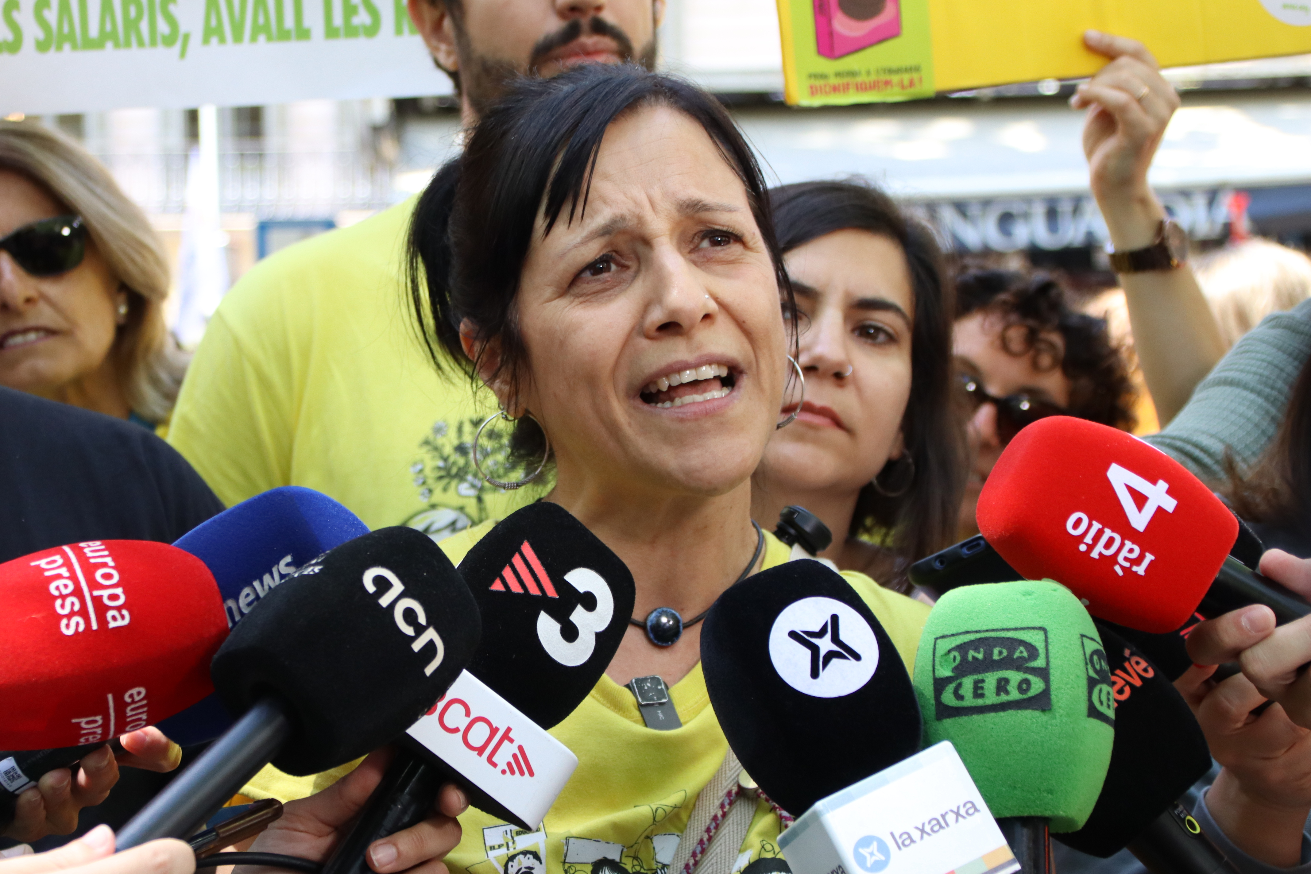 USTEC spokesperson Iolanda Segura