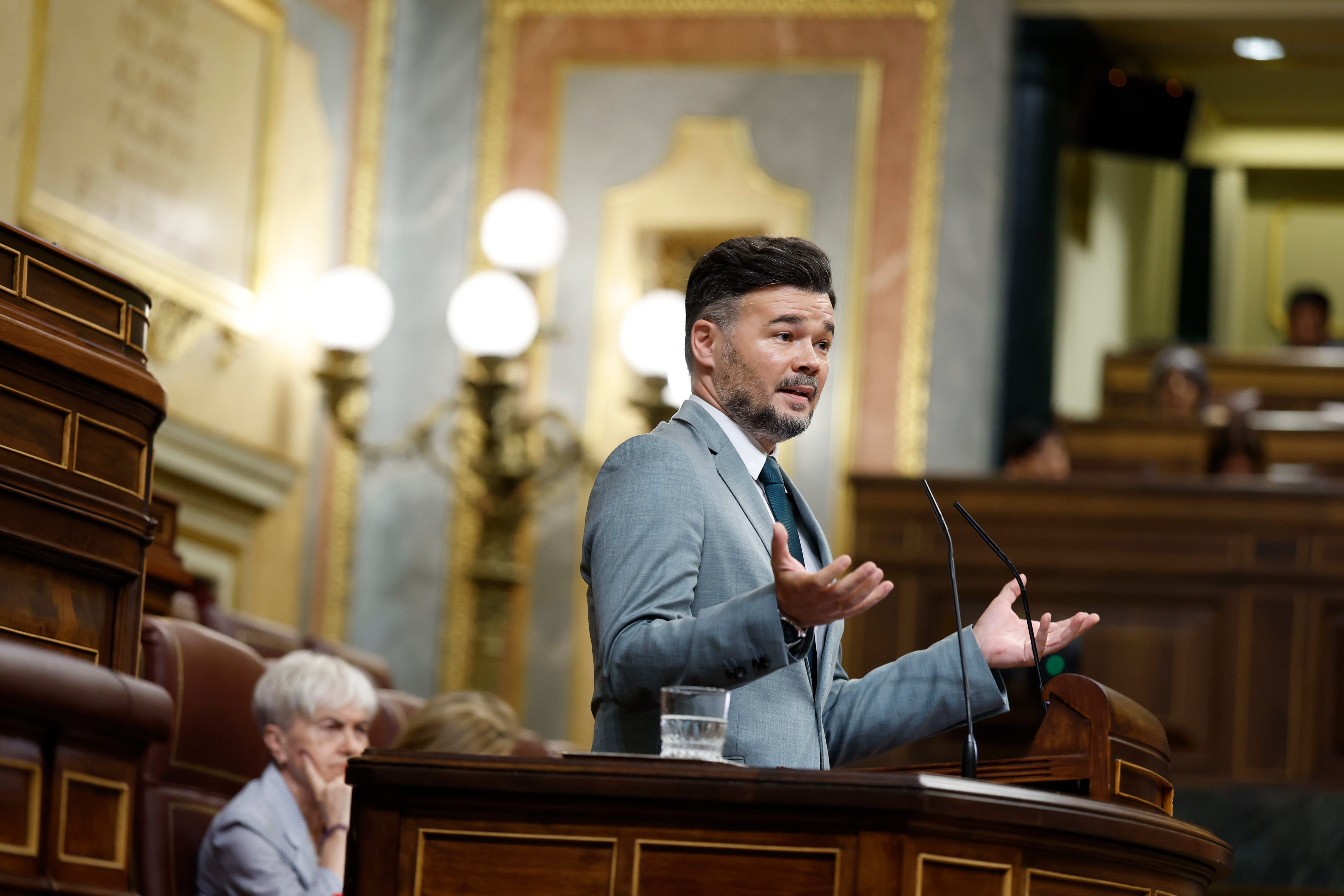 Gabriel Rufián, spokesperson for Esquerra
