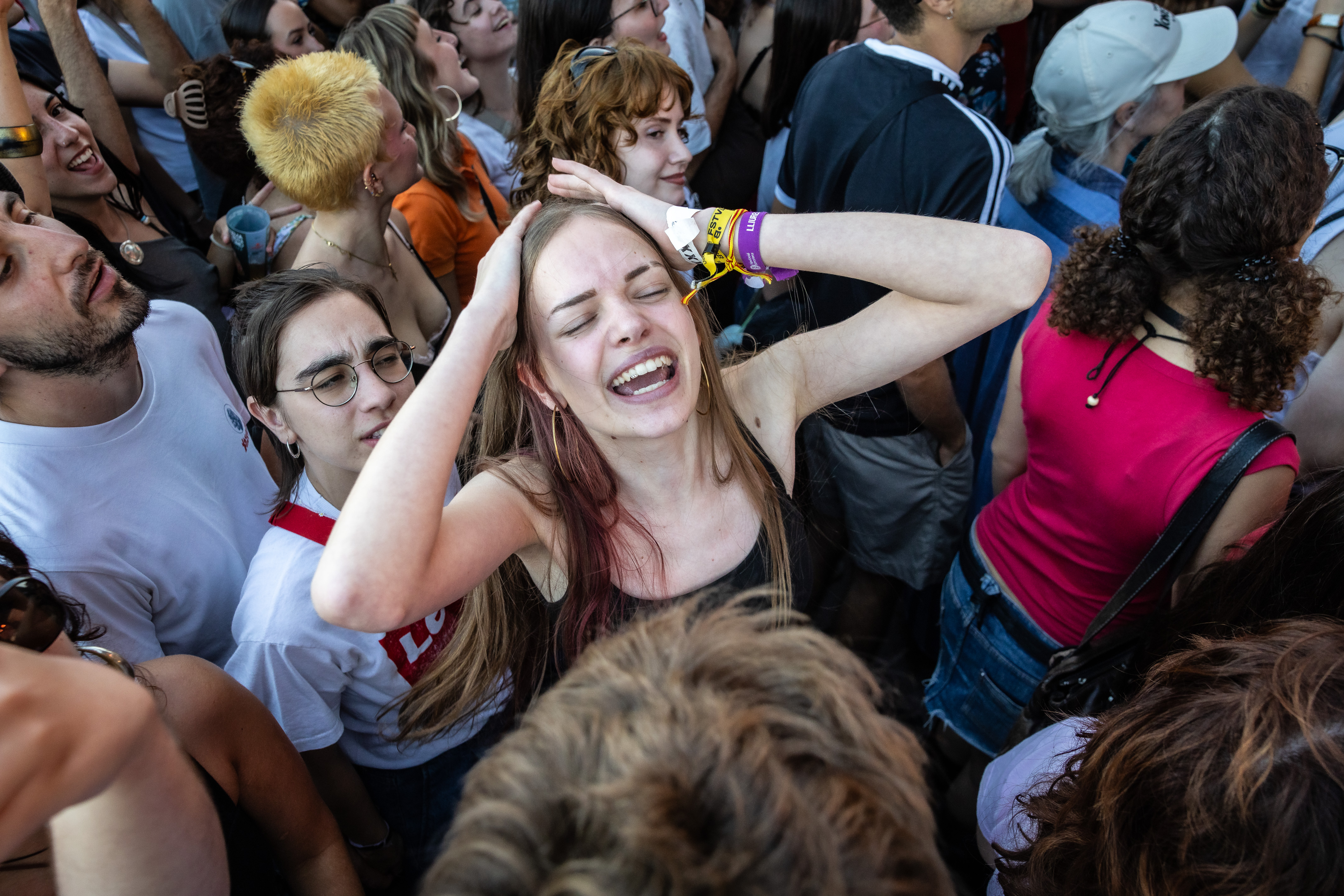 The crowd enjoying Guitarricadelafuente at Primavera Sound 2026