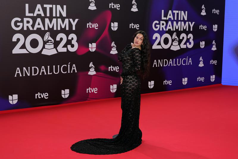 Rosalía attends The 24th Annual Latin Grammy Awards on November 16, 2023 in Seville, Spain