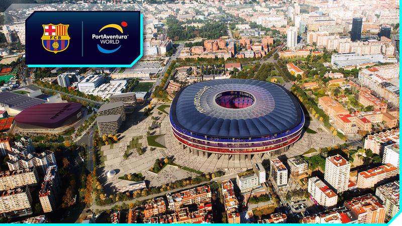 A virtual image of FC Barcelona's future Spotify Camp Nou