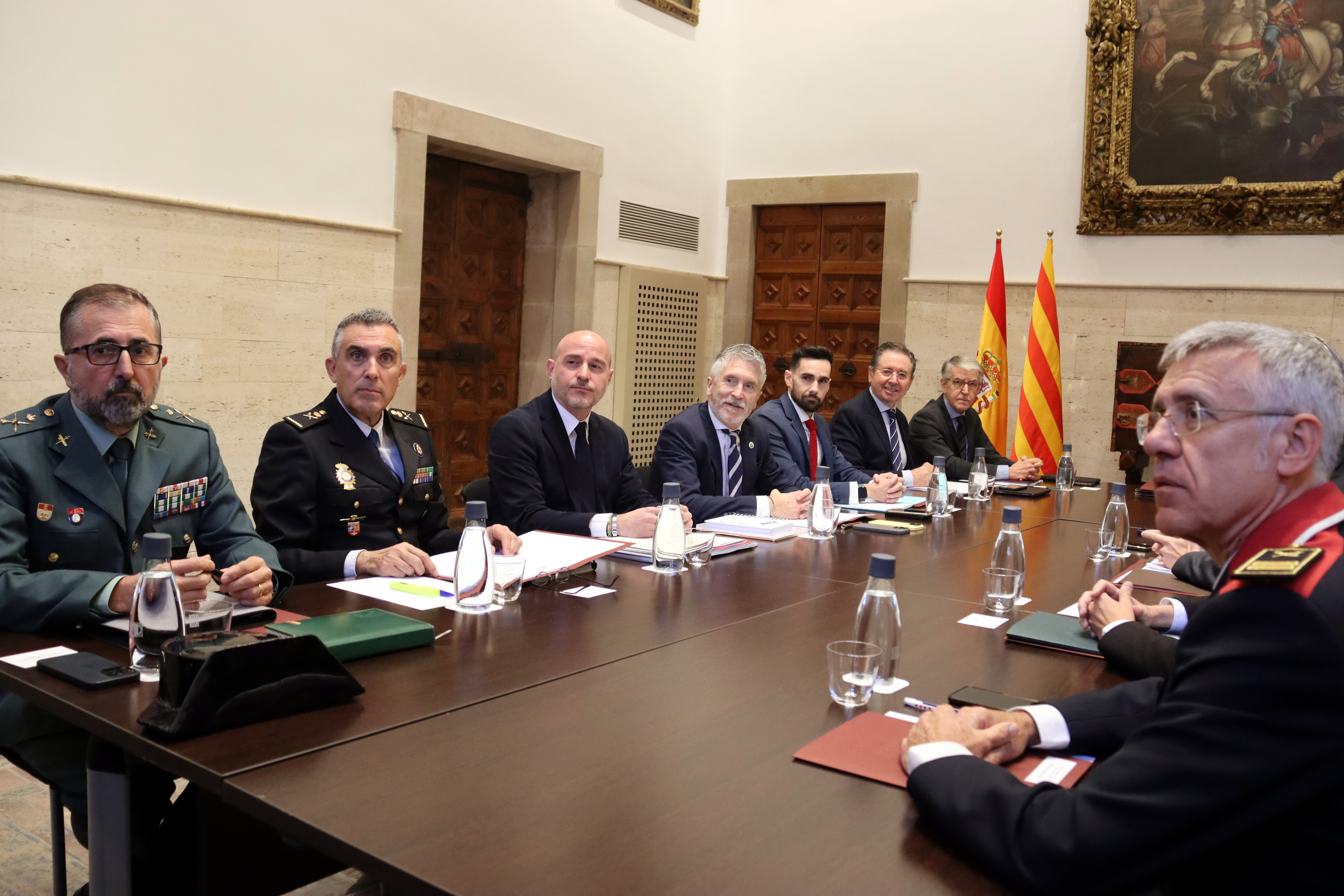 A meeting of the Security Council of Catalonia