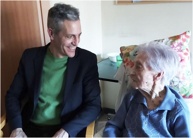 Filmmaker Sam Green meets Maria Branyas, the oldest person in the world