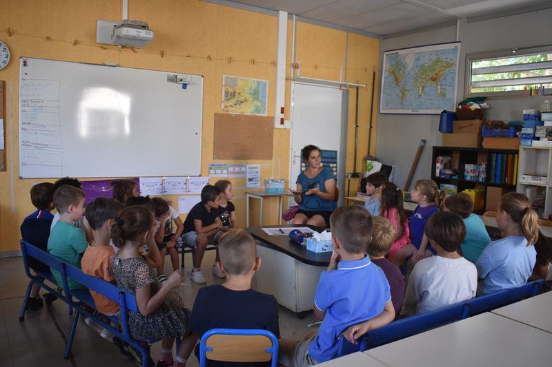 A Catalan-medium Bressola school in Northern Catalonia, France