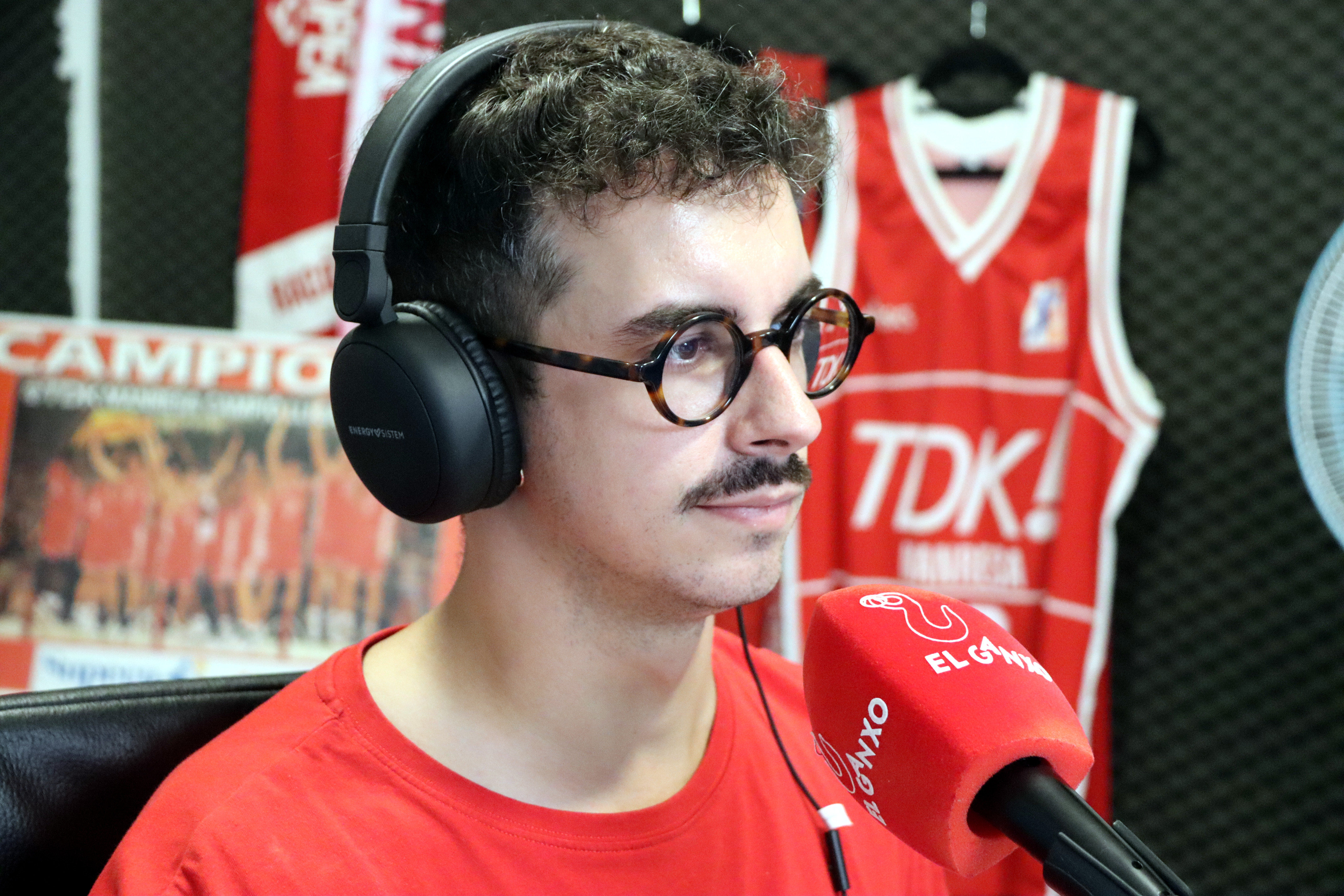 Catalan gamer Norman López at his studio