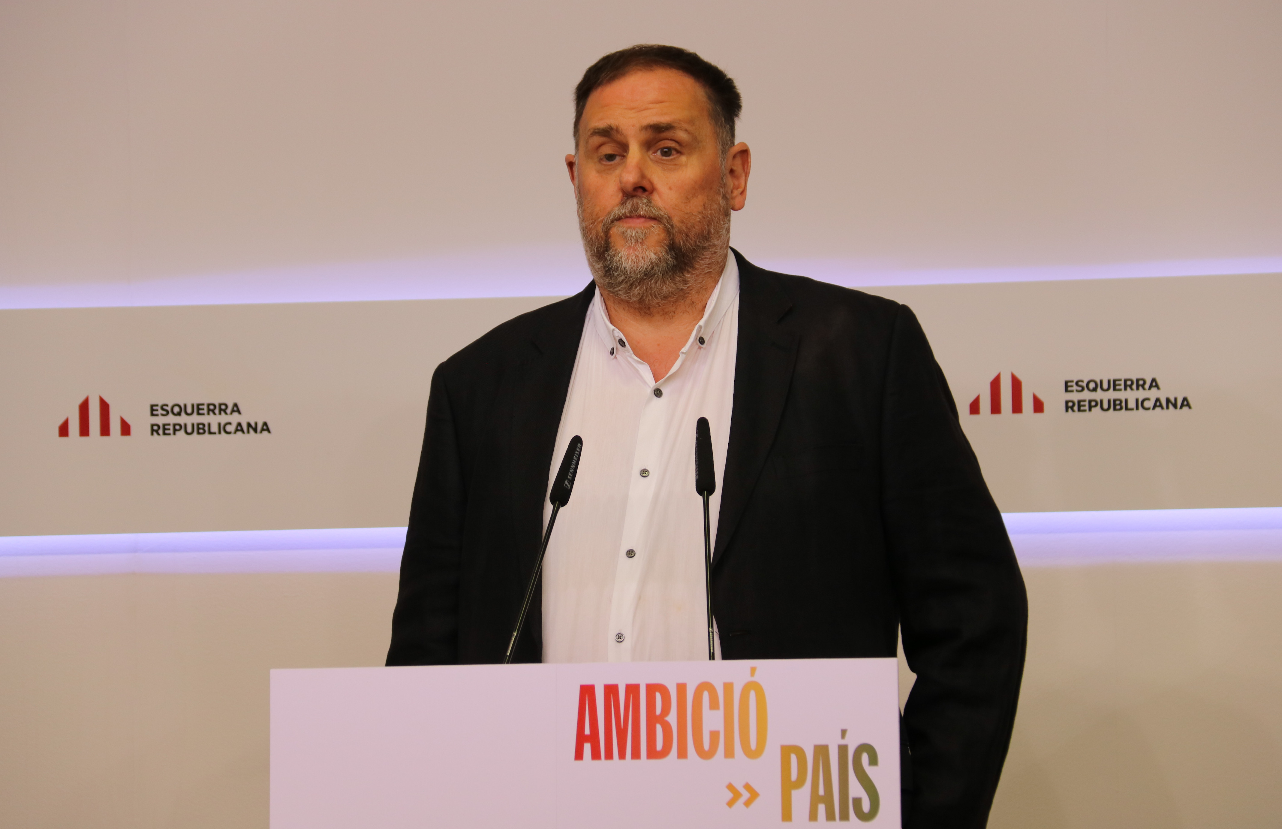 ERC president Oriol Junqueras