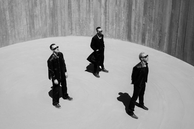 The Austrlian electronic band, RÜFÜS DU SOL, in a promotional picture