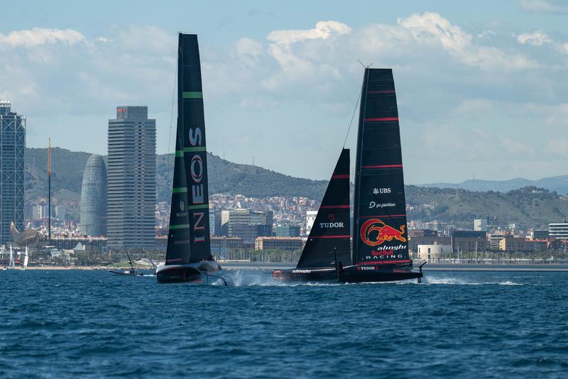 With 100 days to go until the America's Cup, the teams have been training in Barcelona for months