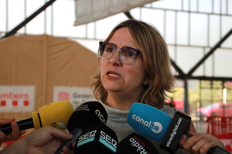 Alcaldessa d'Aldover: "Quan veus les flames vols marxar, per molt que els Bombers diguin que no t'has de moure"