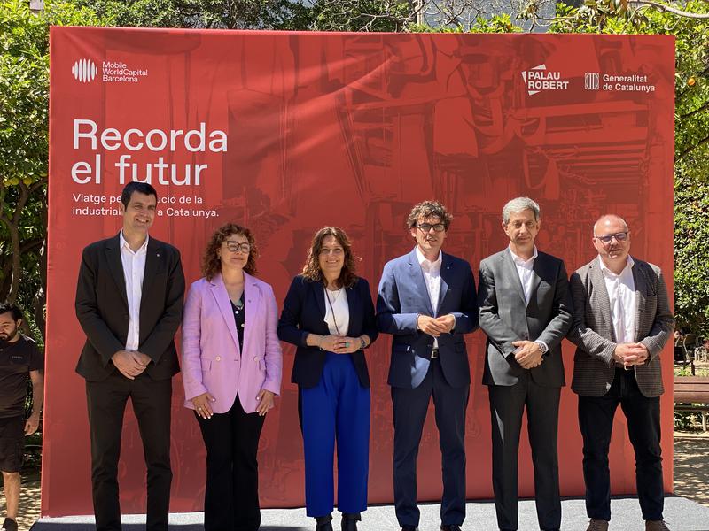 Officials announced the "Remember the future" exhibition on Catalonia's technological and innovative evolution
