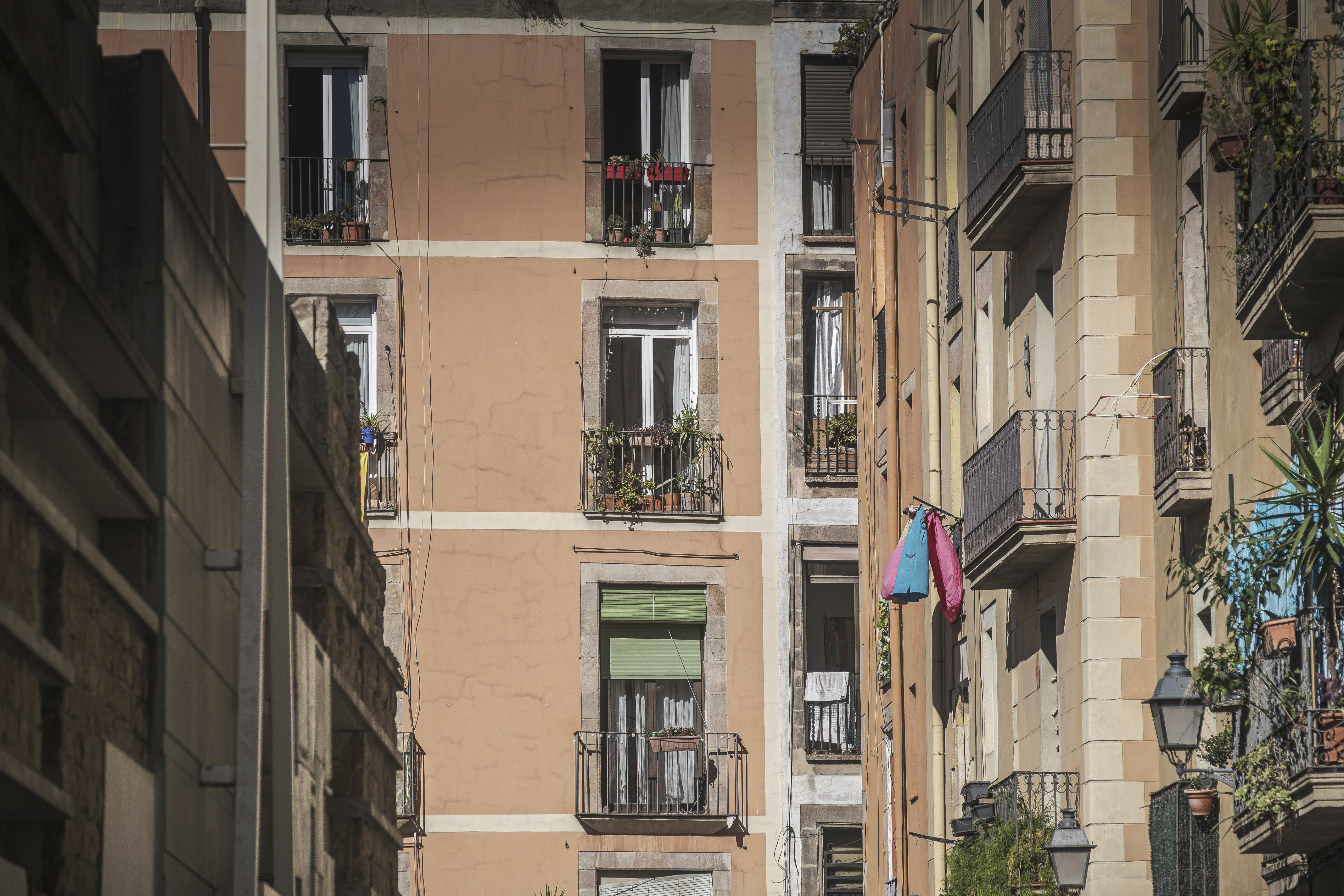 Balconies in Barcelona