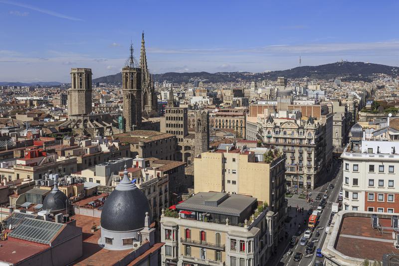 A view of Barcelona