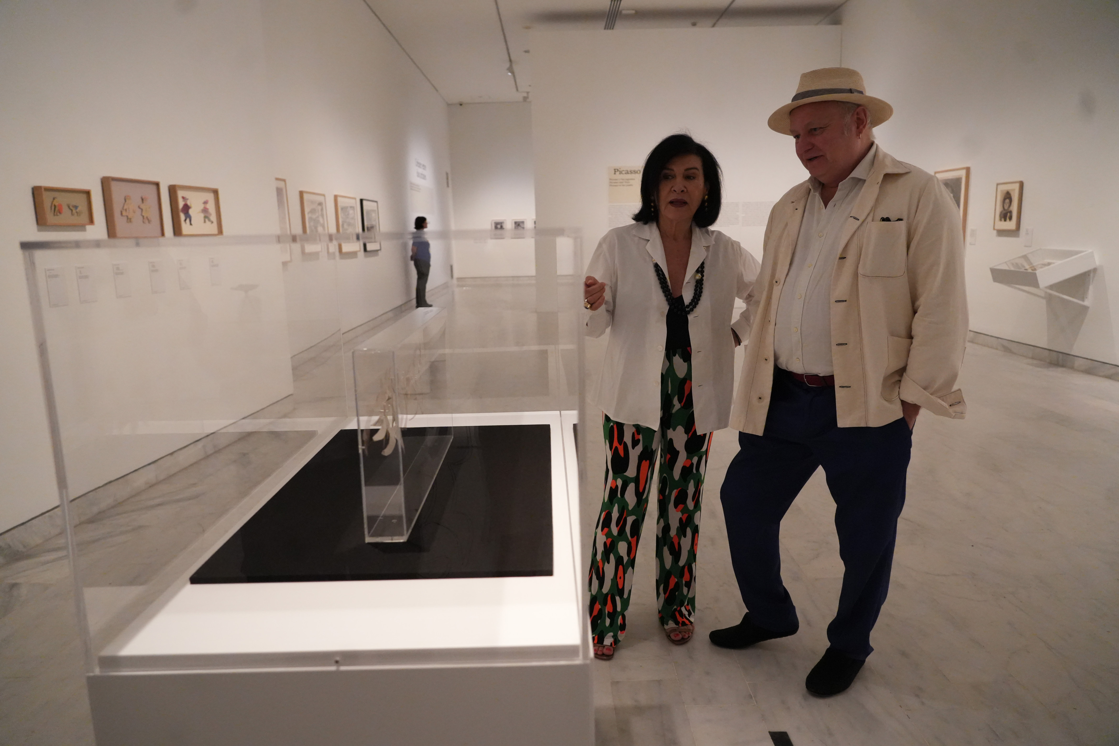 Paloma Picasso at 'Growing up between Two Artists - A Tribute to Claude Picasso'