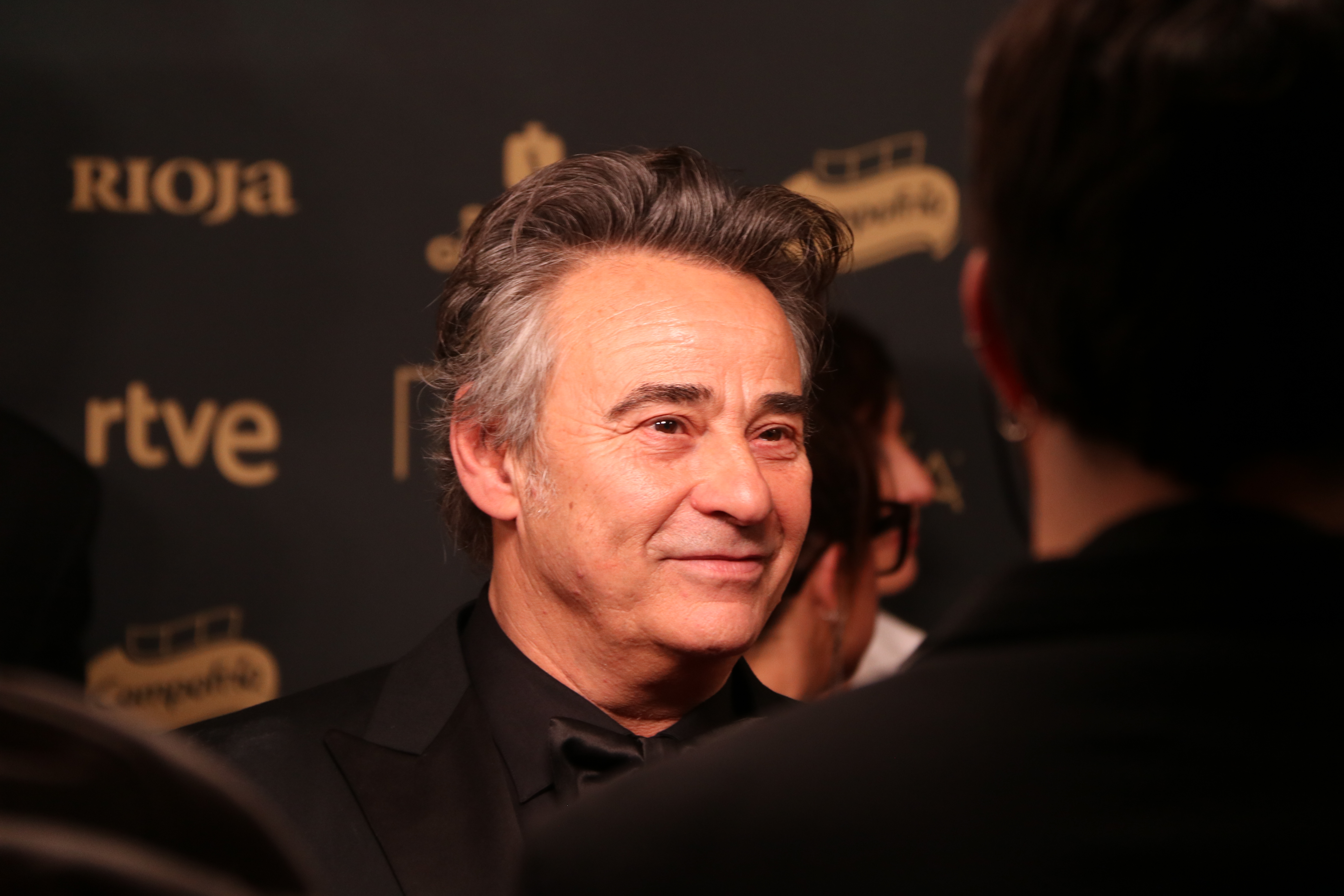 Catalan actor Eduard Fernández during the 2025 Goya Award red carpet on February 8, 2025