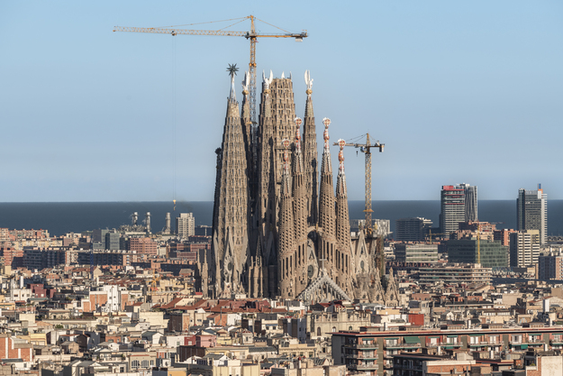 Barcelona's unfinished Sagrada Família basilica