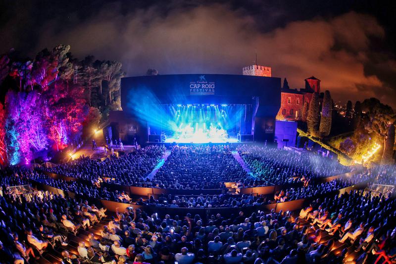 The stage during the 2024 Cap Roig Festival