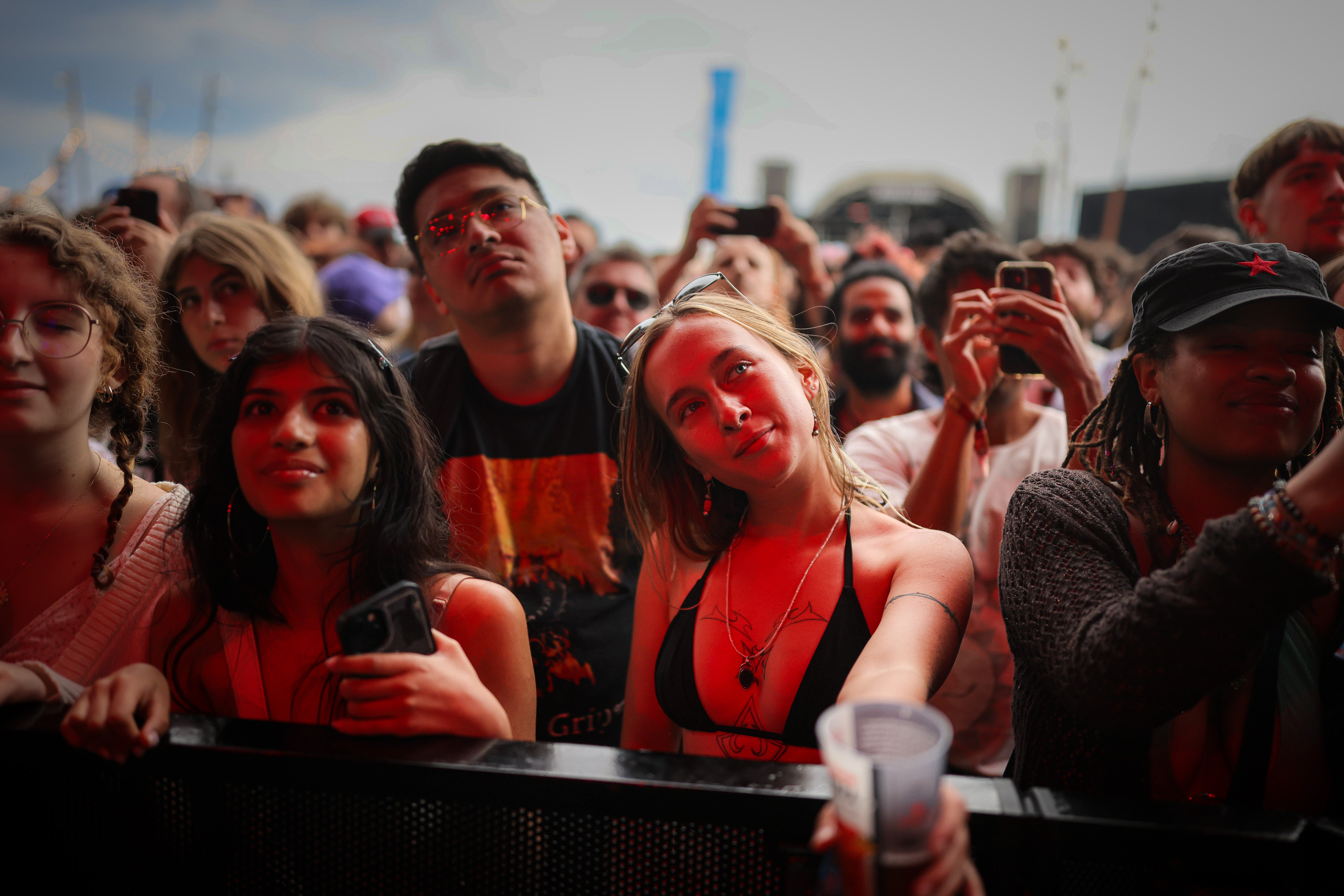 El públic del concert de Crumb al Primavera Sound