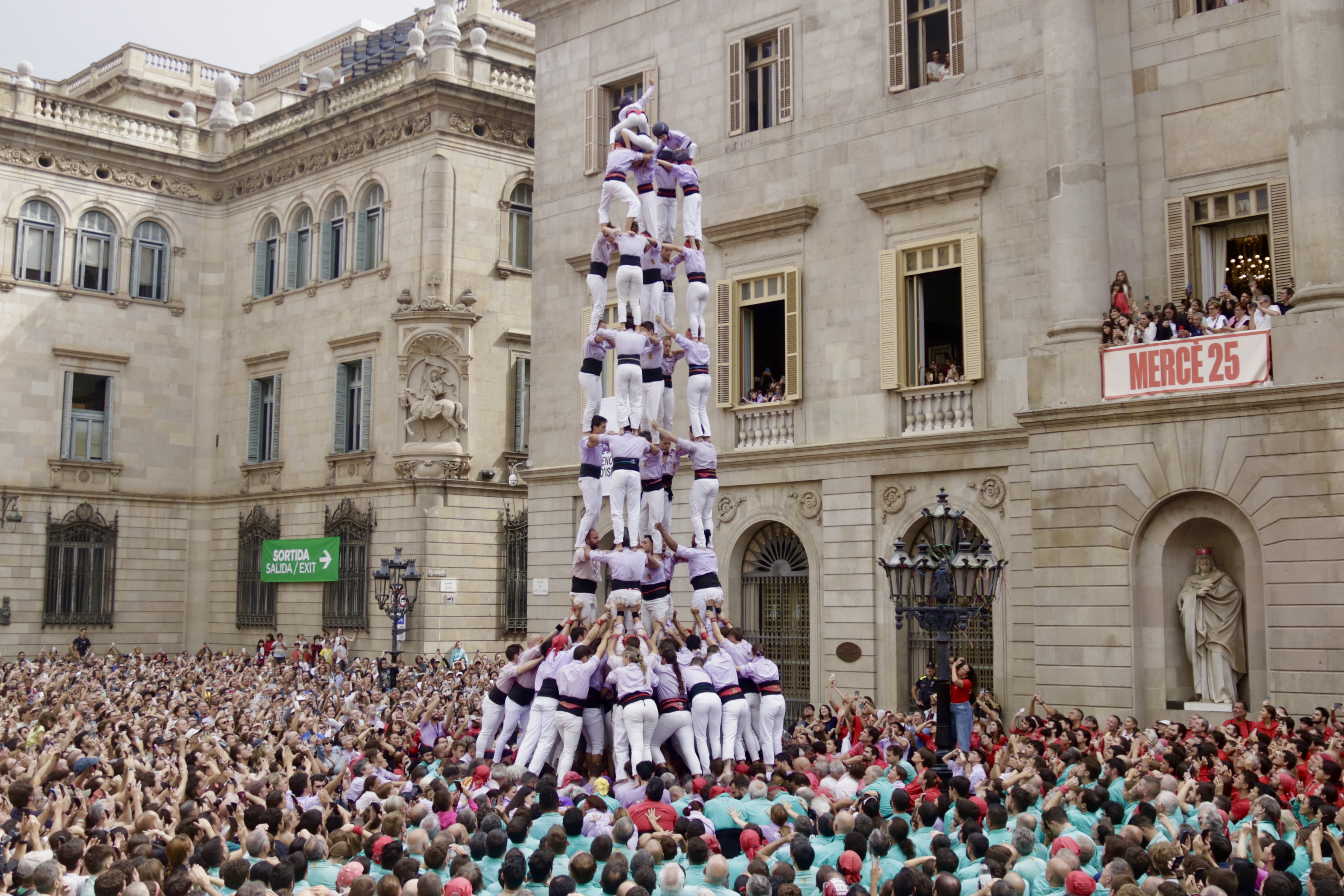 A castell from La Mercé 2025