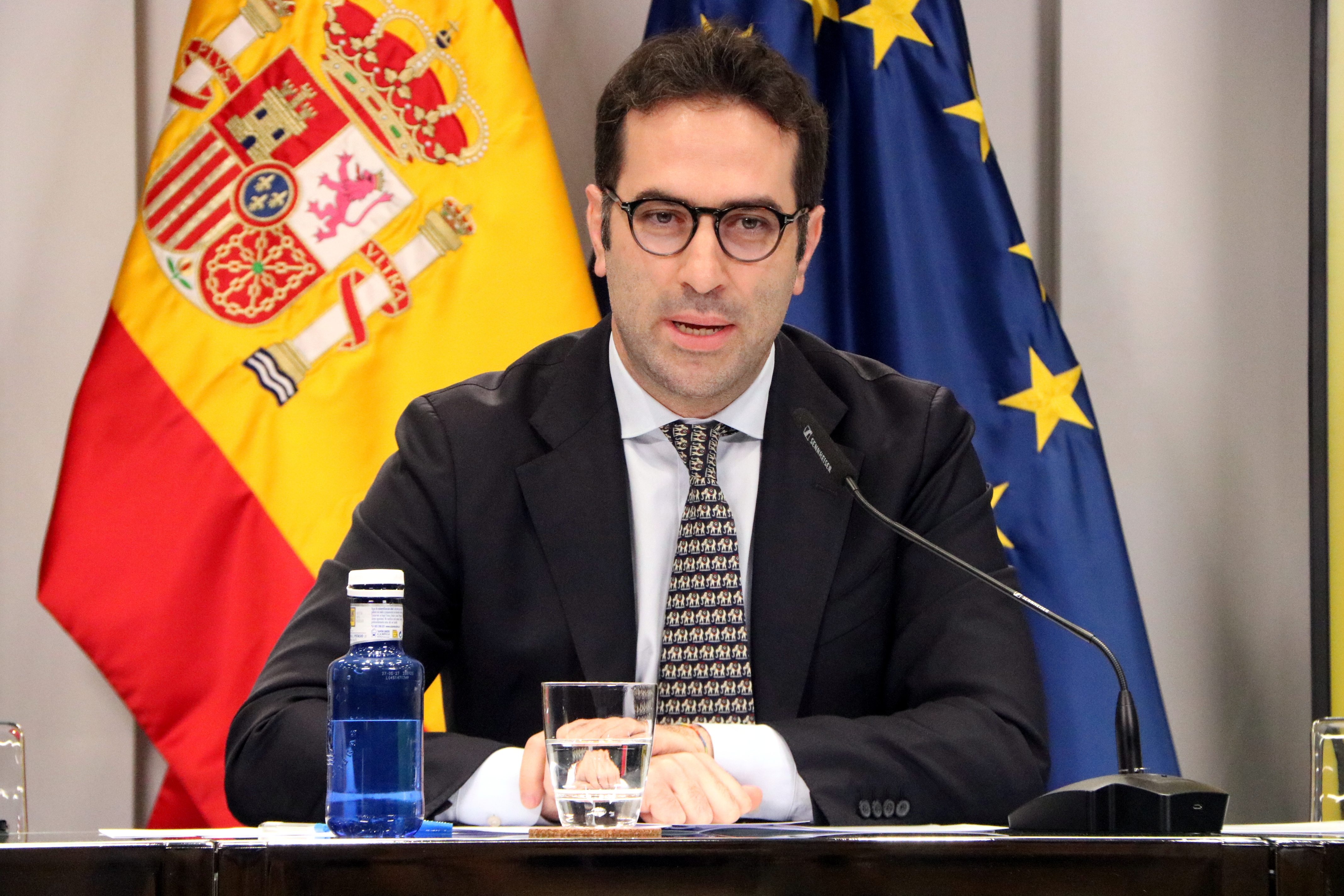 Spain's economy minister Carlos Cuerpo