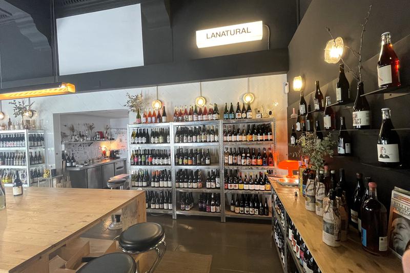 La Natural wine shop in Gràcia offers dozens of different natural wine options