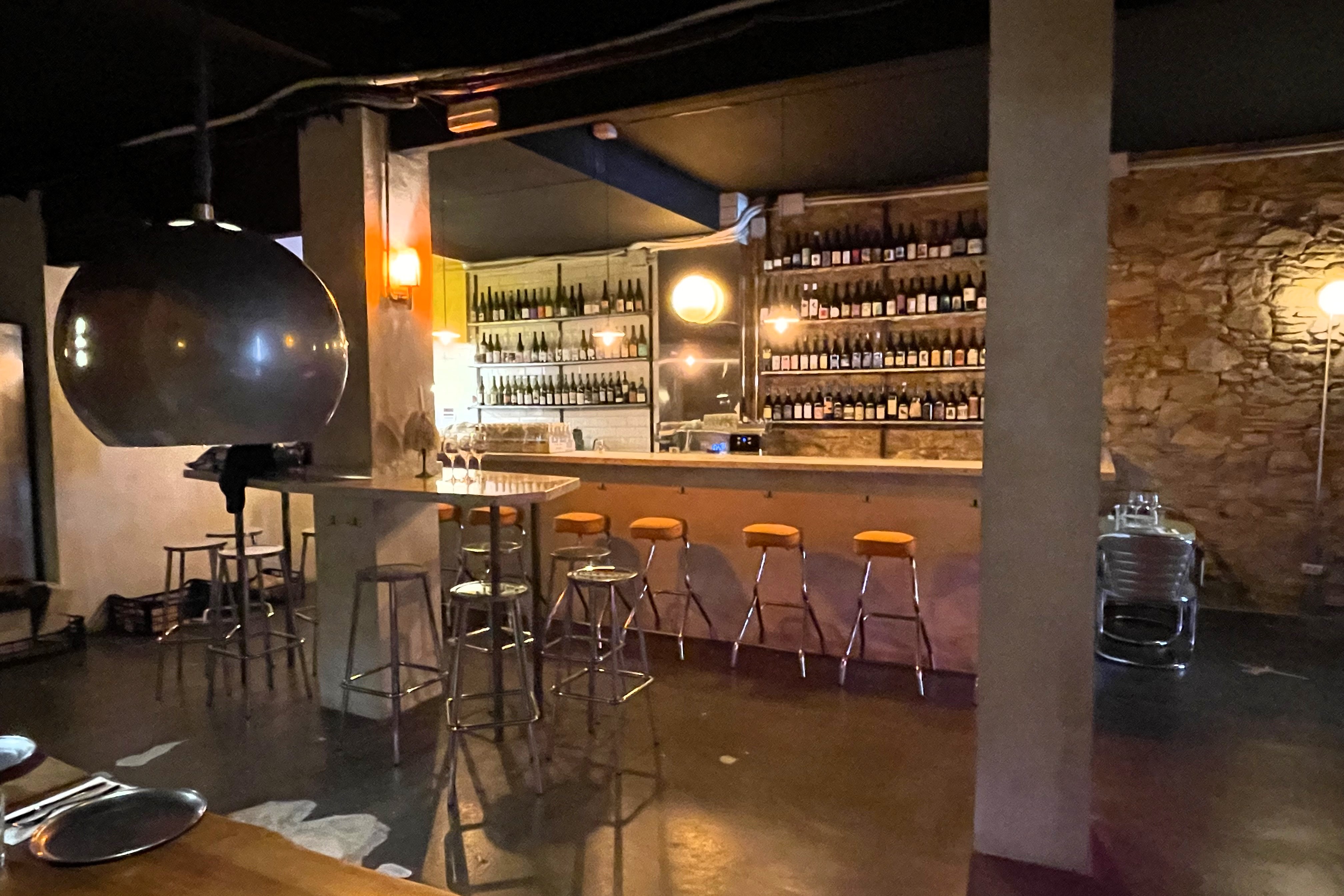 The Amateur bar in Barcelona is one of the sites in the city focused on natural wine