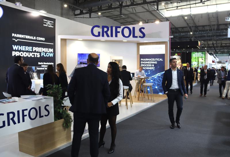 Grifols stand at CPHI Barcelona 2023
