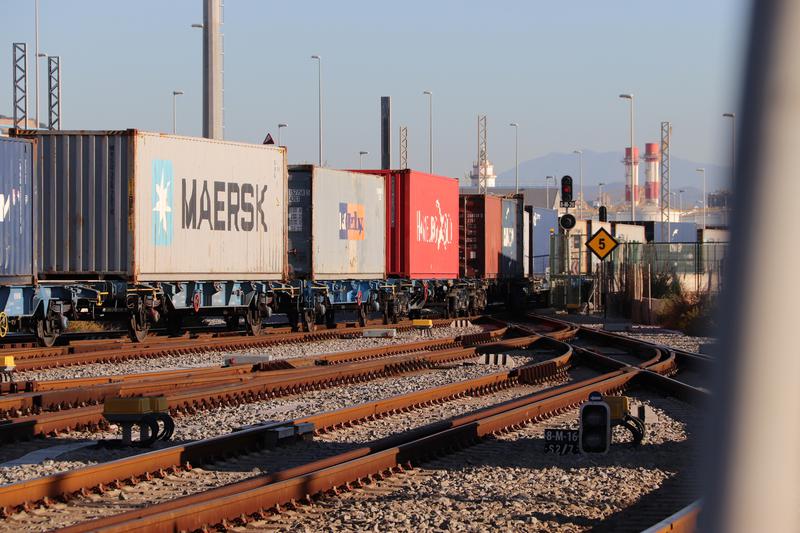 Rail infrastructure at the Port of Barcelona