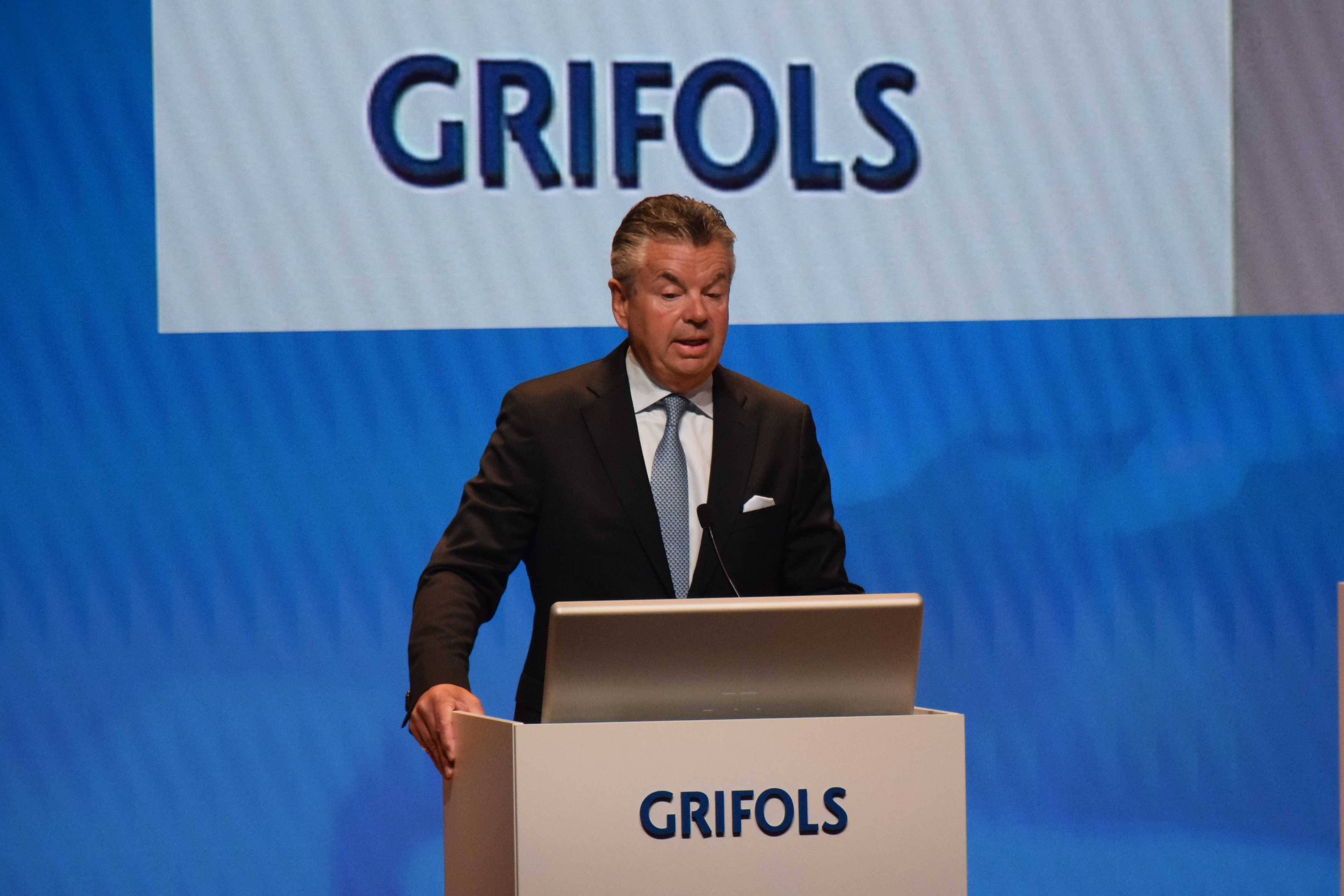 Grifols executive chairman Thomas Glanzmann