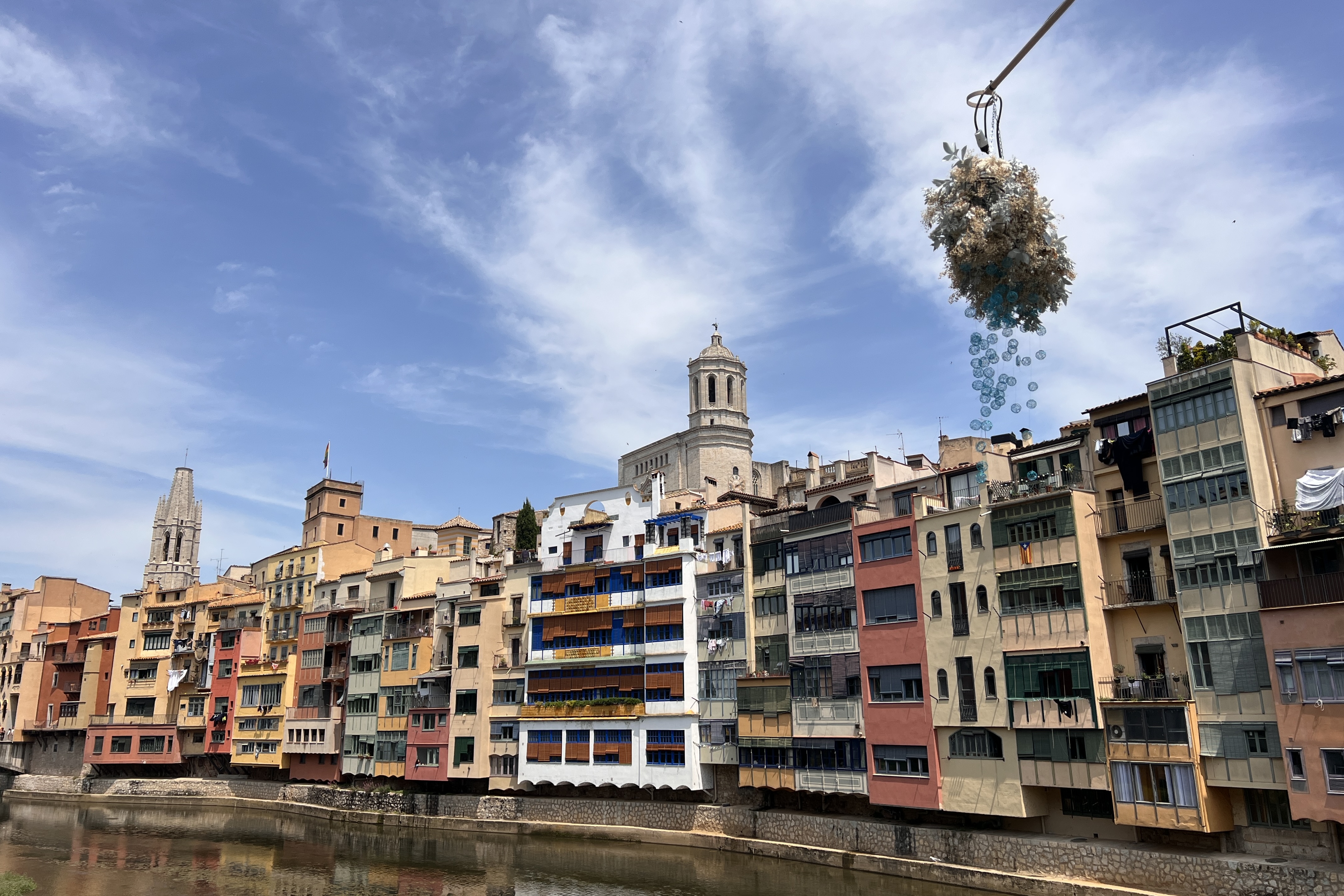 Girona, amb decoració floral per la 70a edició de Temps de Flors