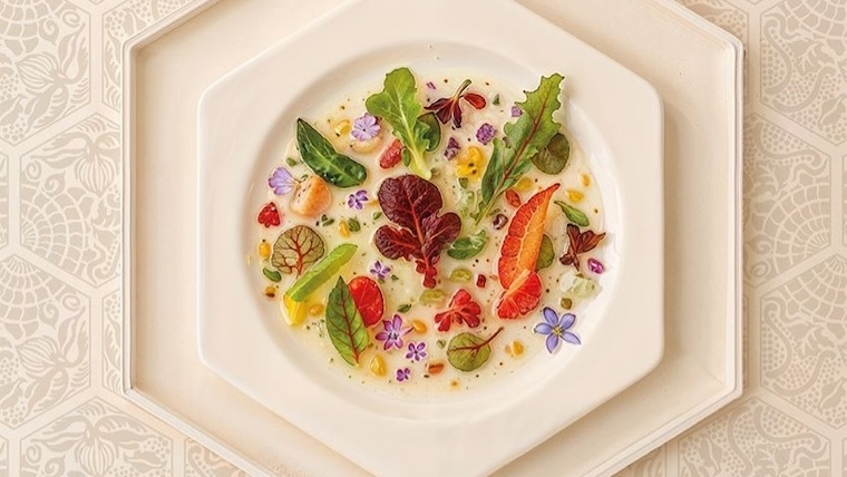 A dish on offer at Passeig de Gourmets