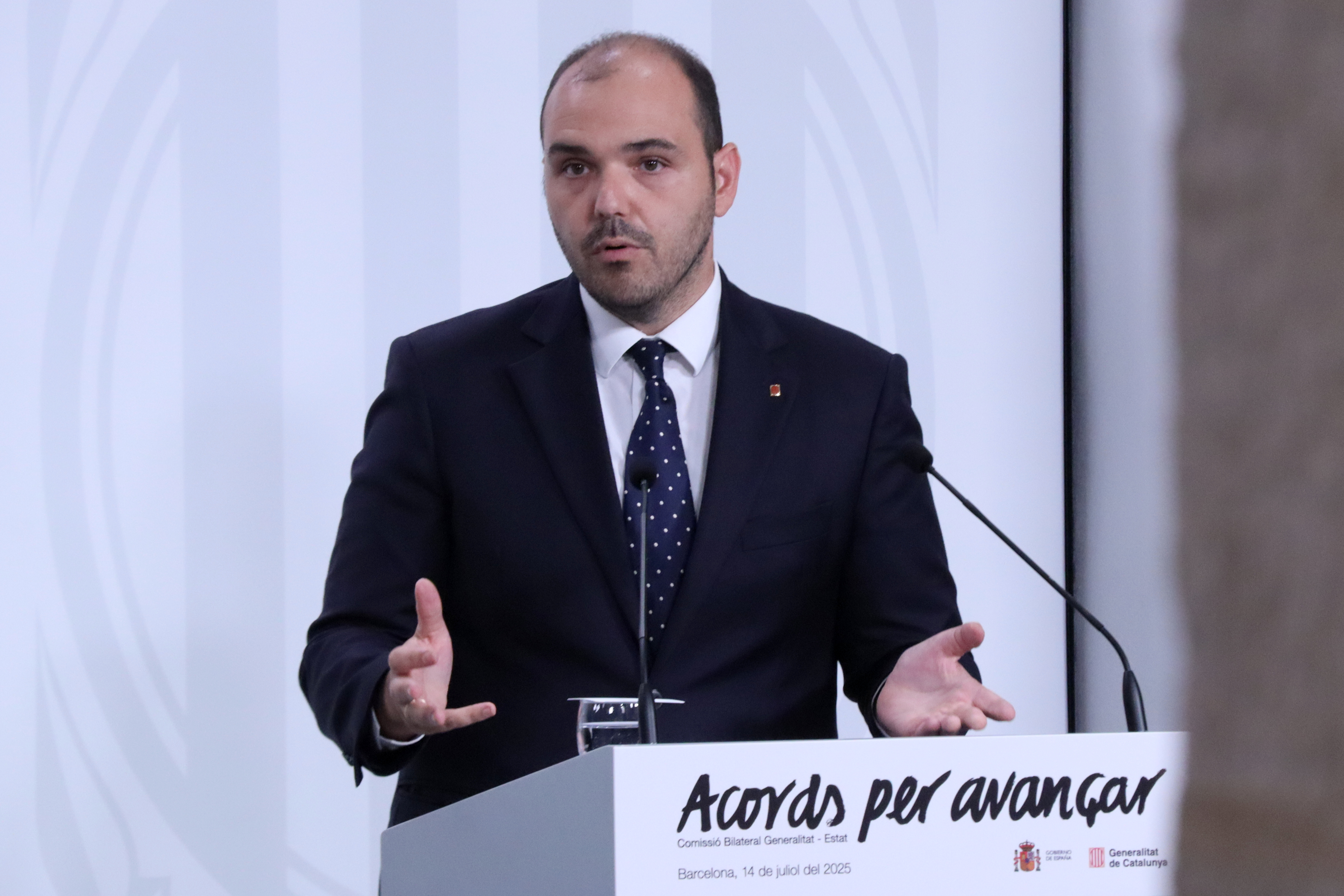 Catalan presidency minister, Albert Dalmau
