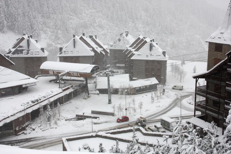 Snow in Vall d'Aran (file image)