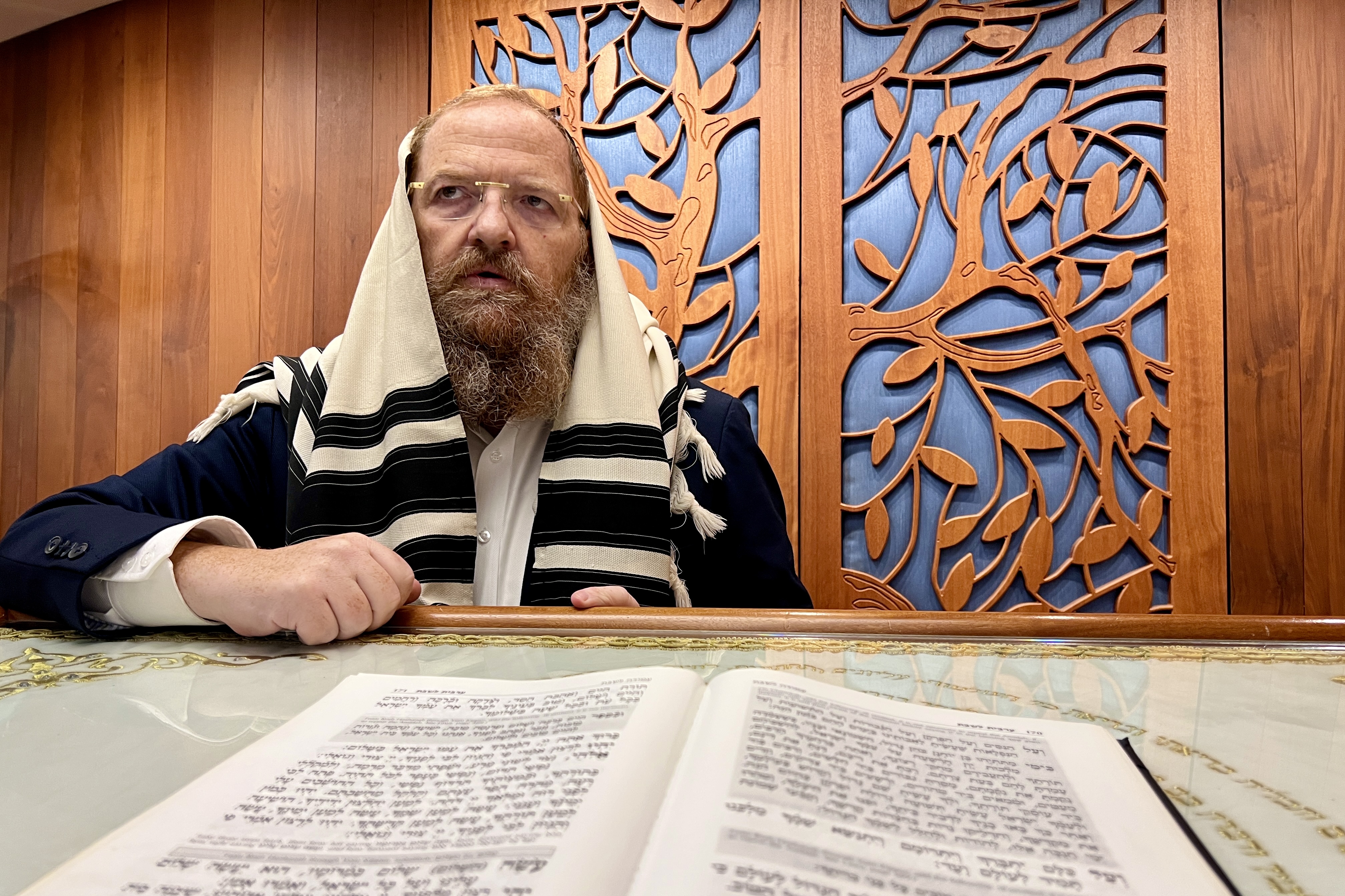 David Libersohn, the rabbi of the Jabad-Lubavitch Jewish community in Barcelona