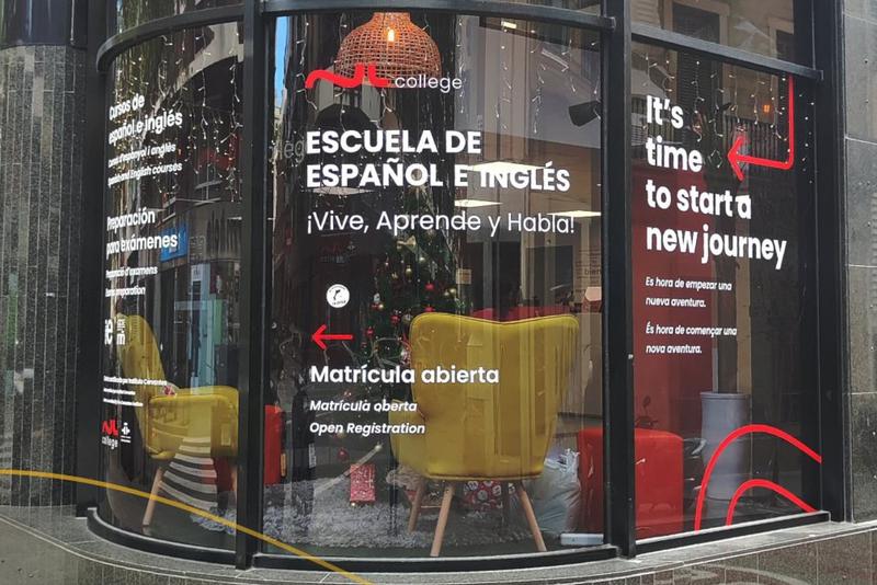 The NL College language school offices in Barcelona