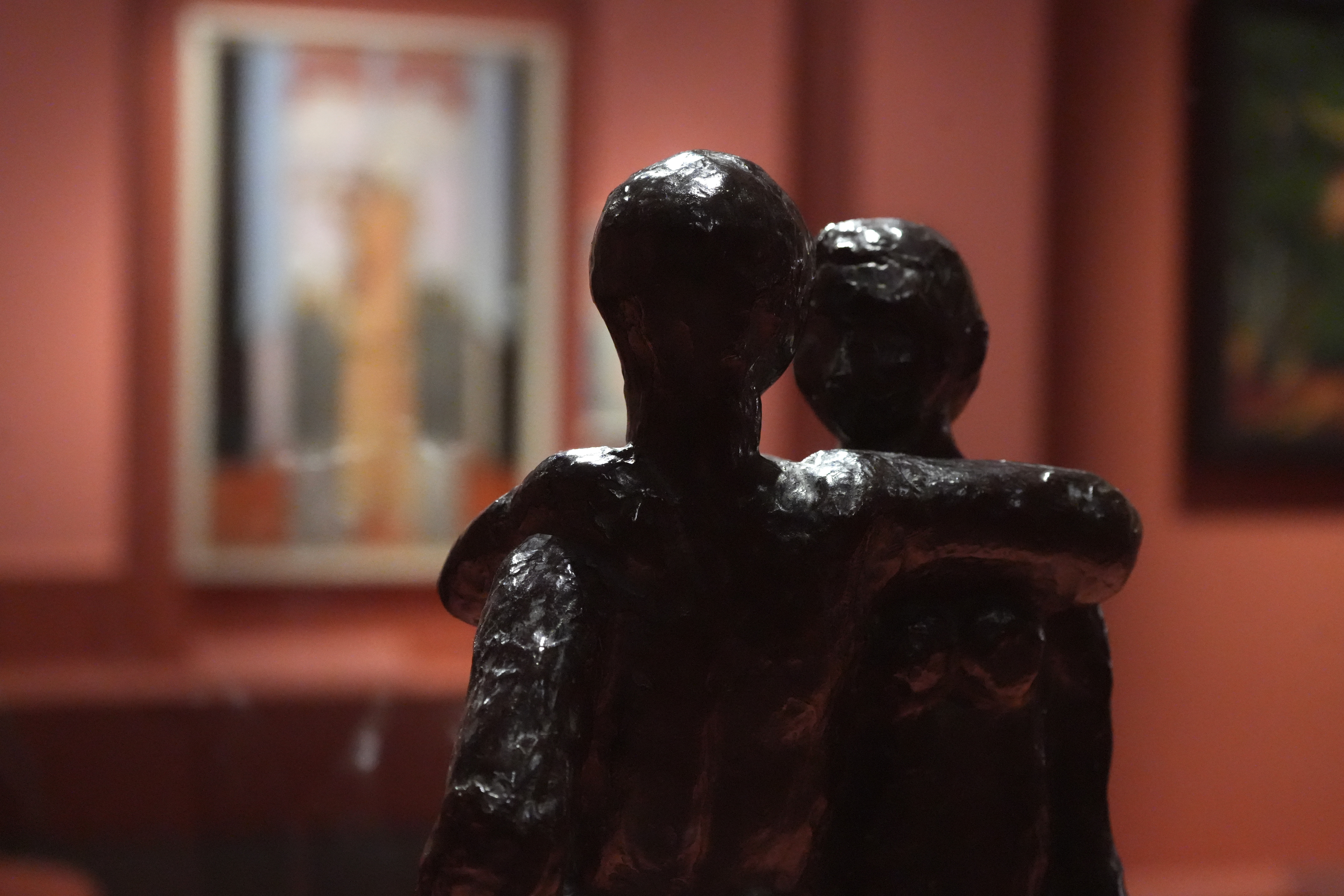 A sculpture at the exhibition Chez Matisse. The Legacy of a New Painting at CaixaForum Barcelona