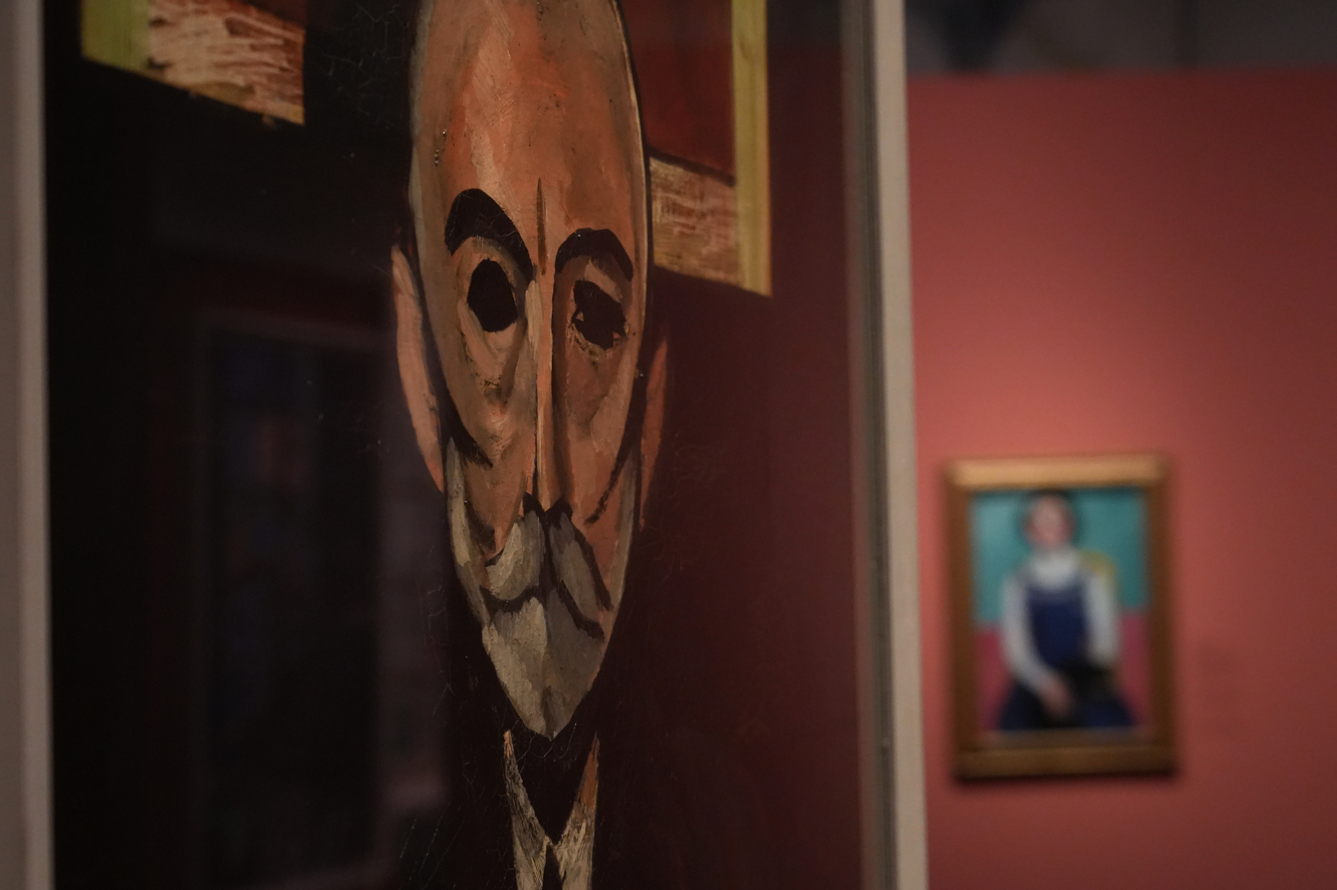 'Auguste Pellerin II,' by Henri Matisse, at the exhibition 'Chez Matisse. The Legacy of a New Painting' at CaixaForum Barcelona