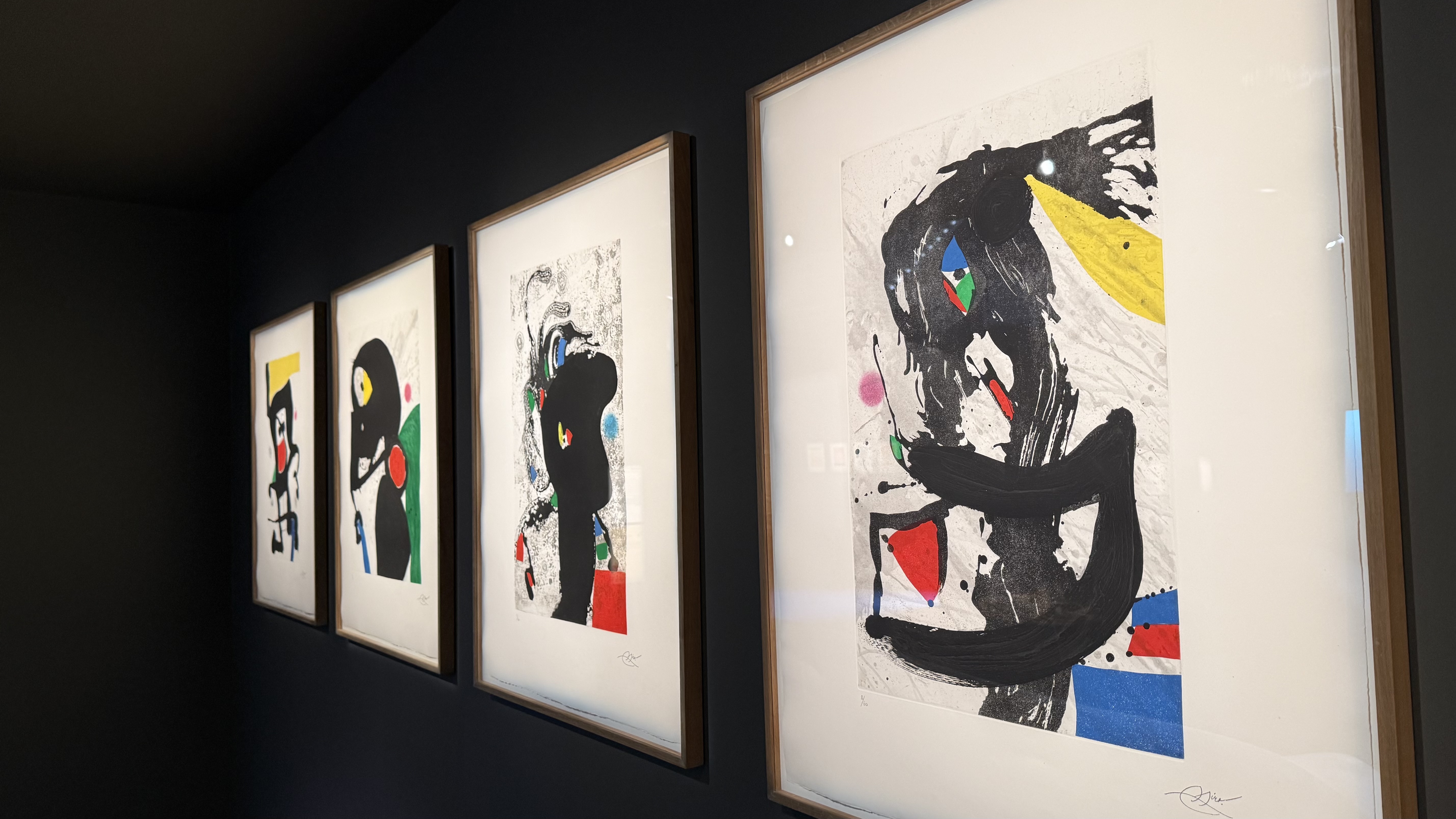 Works exhibited in the main pavilion of the Festival Art Explora at the Port of Barcelona